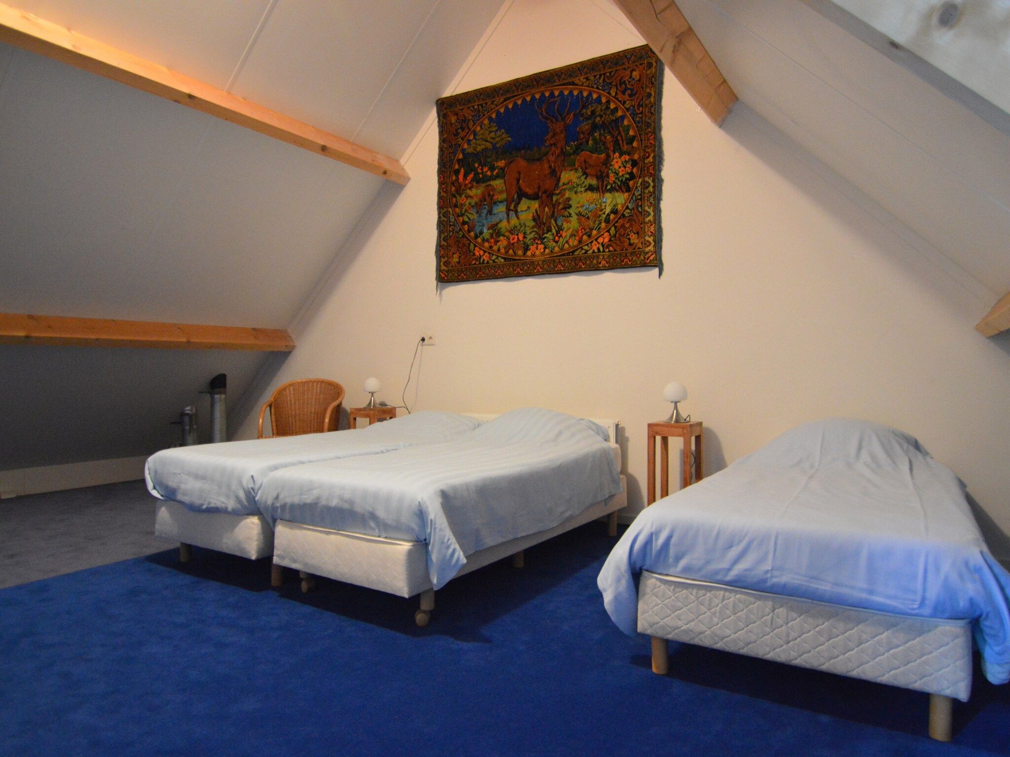 Een slaapkamer van Tuinpad in Geesteren