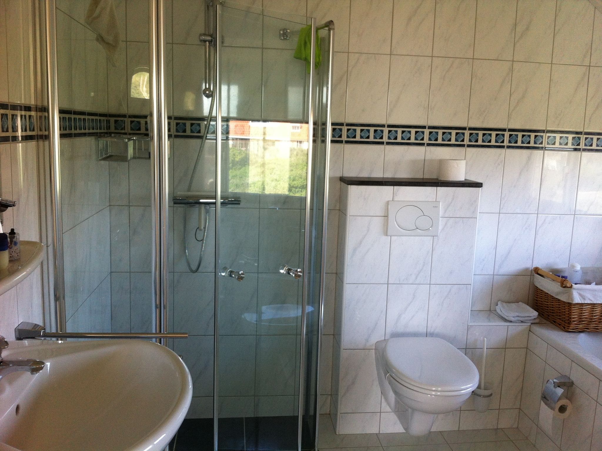 De badkamer van Duindroom op Terschelling in Midsland Terschelling