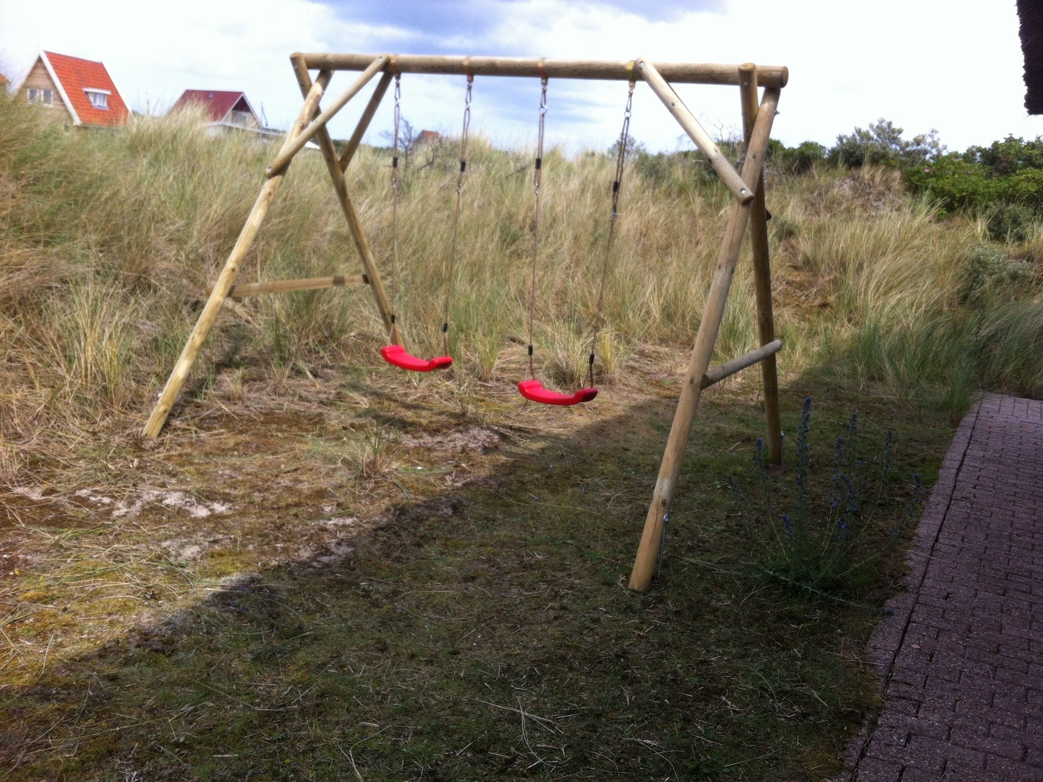 De tuin van Duindroom op Terschelling in Midsland Terschelling