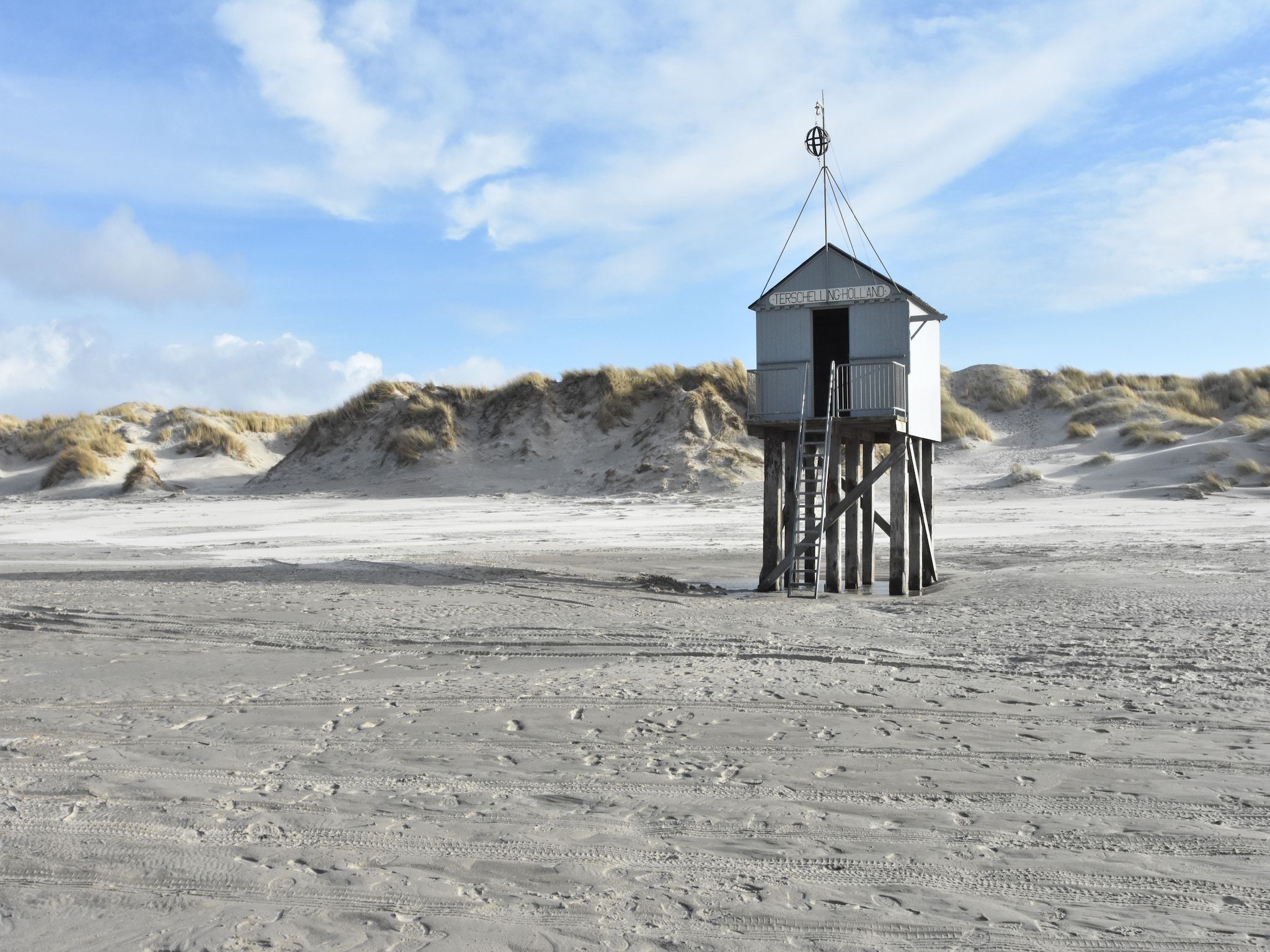 De omgeving van Duindroom op Terschelling in Midsland Terschelling