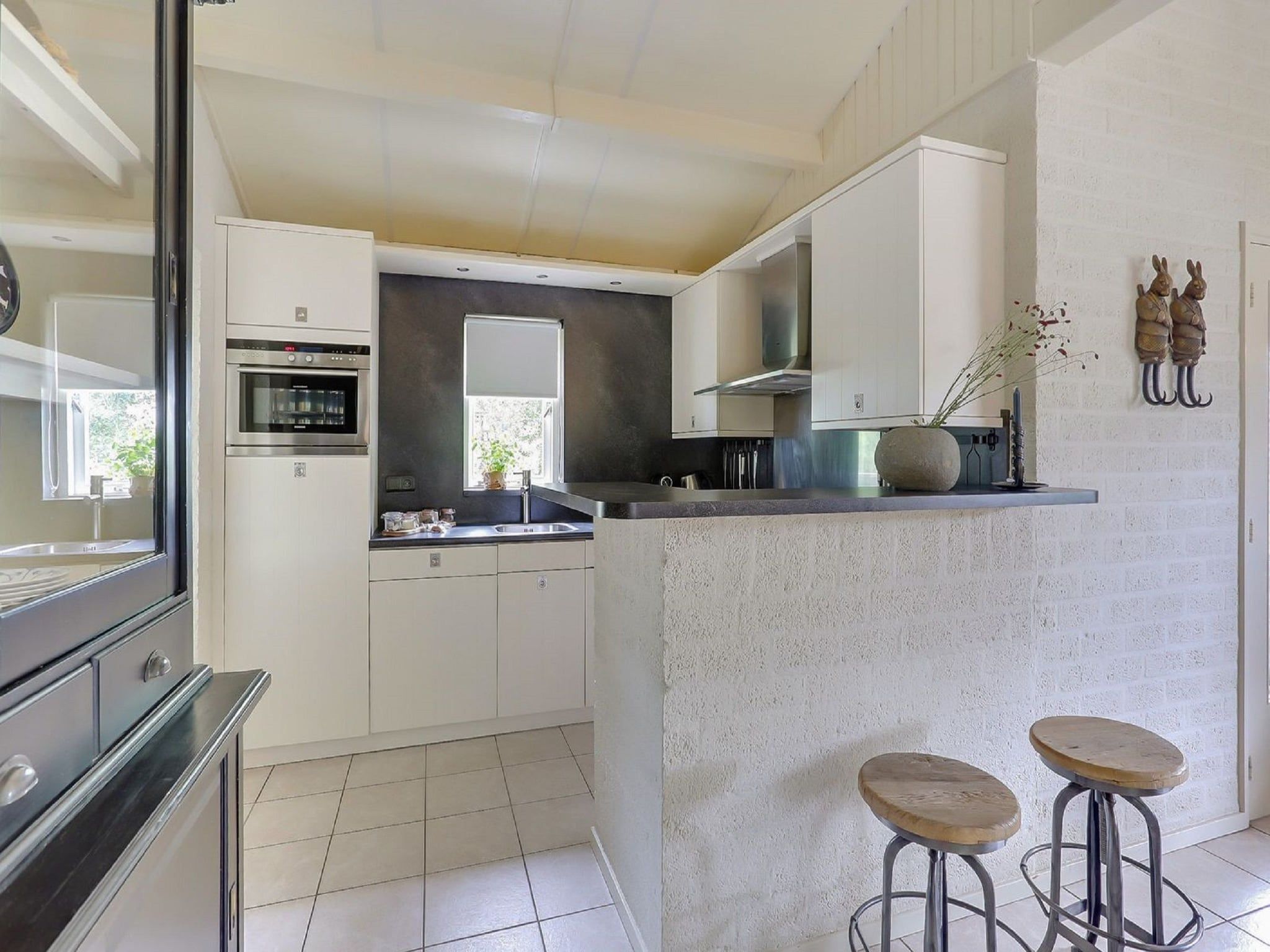 De keuken van Vakantiepark Sandberghe 3 in Uden