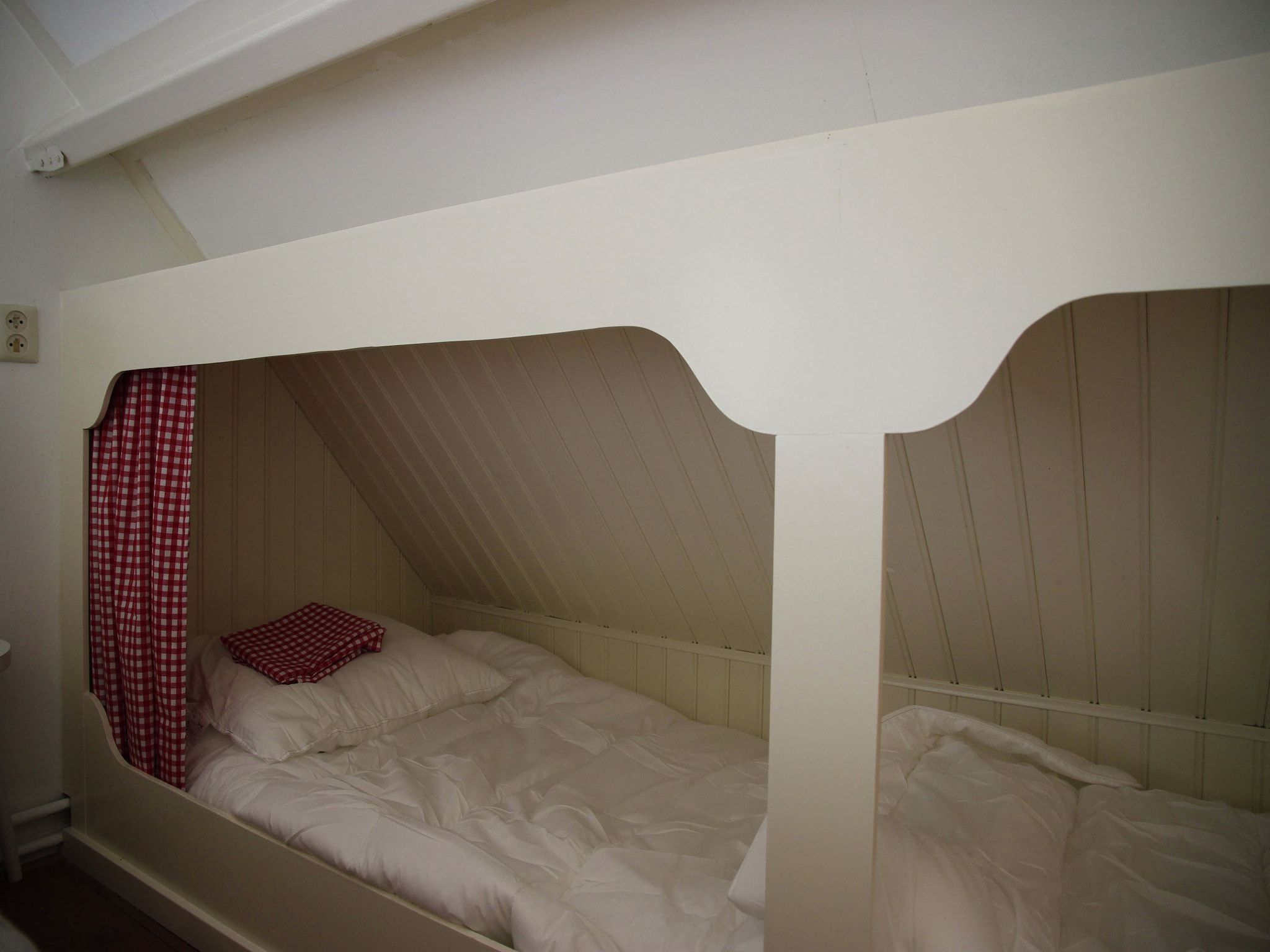 Een slaapkamer van Hofstede Groot Blankenstein in Doorn