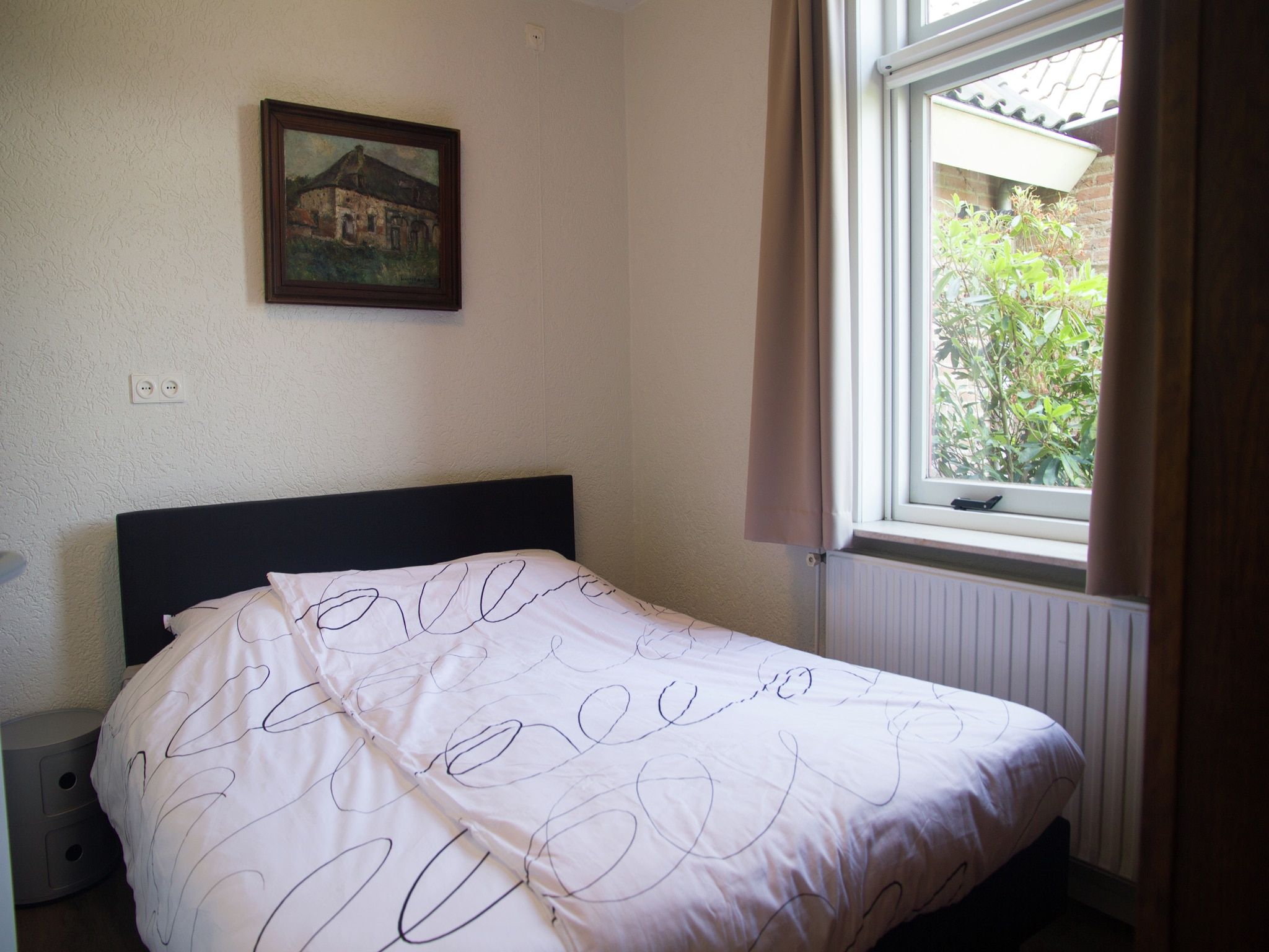 Een slaapkamer van De Biezenknop in Eede