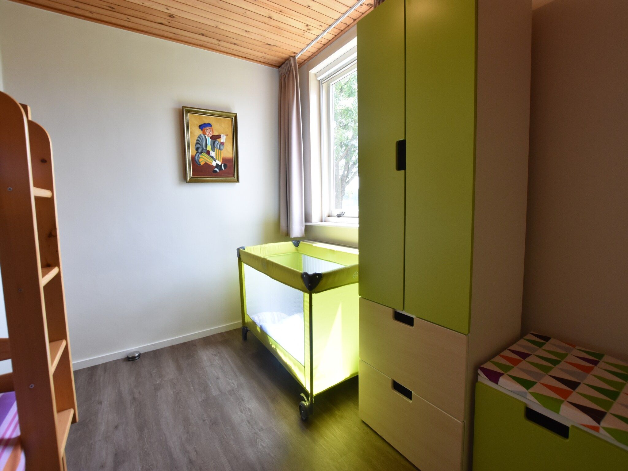 Een slaapkamer van De Biezenknop in Eede