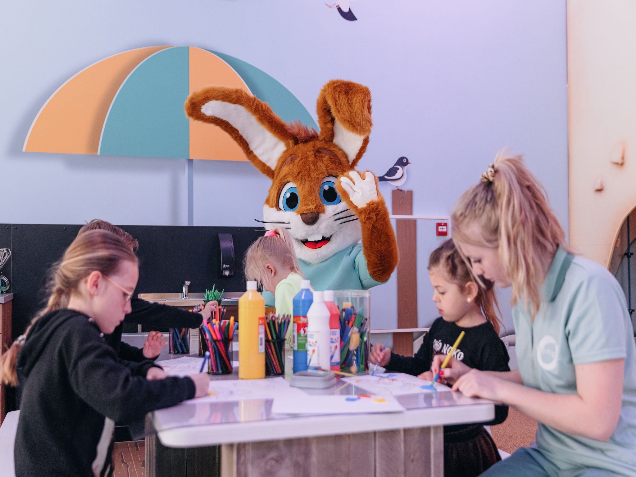 Parkfaciliteiten bij Noordzee Résidence De Banjaard 8 in Kamperland