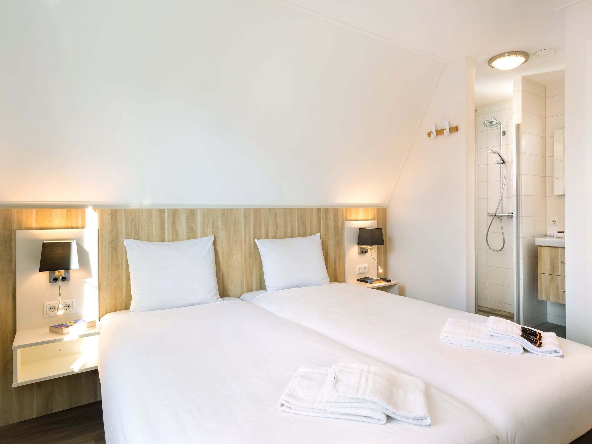 Een slaapkamer van Noordzee Résidence Dishoek 4 in Koudekerke