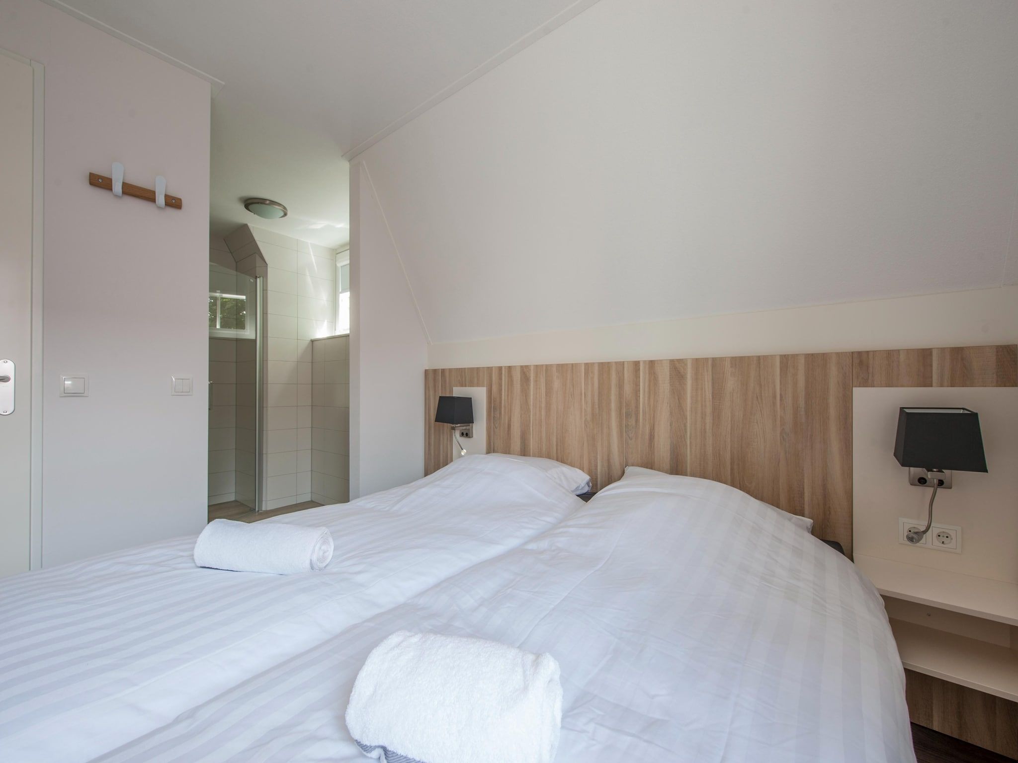 Een slaapkamer van Noordzee Résidence Dishoek 8 in Koudekerke