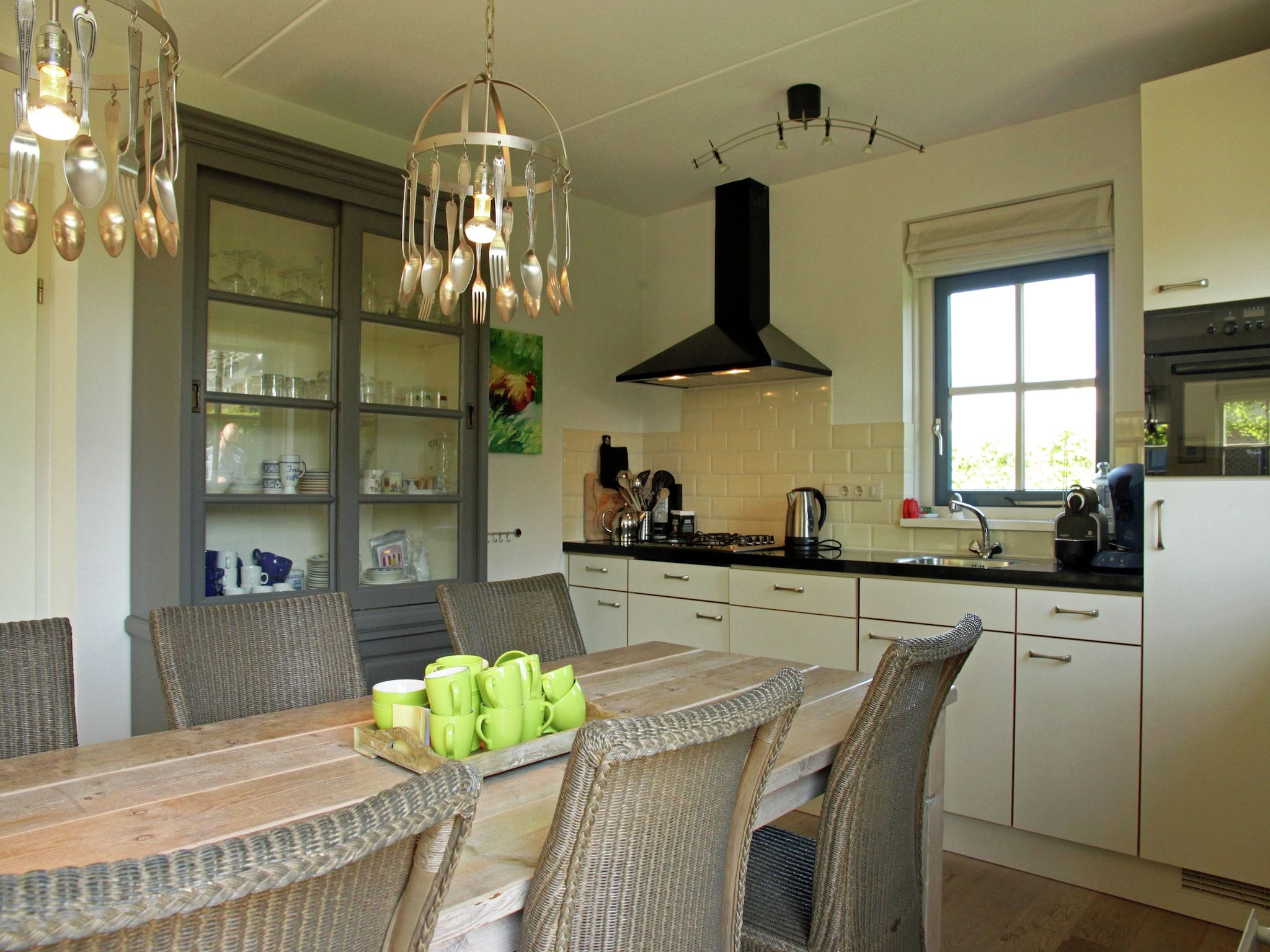 De keuken van Villa Jean in Schoorl