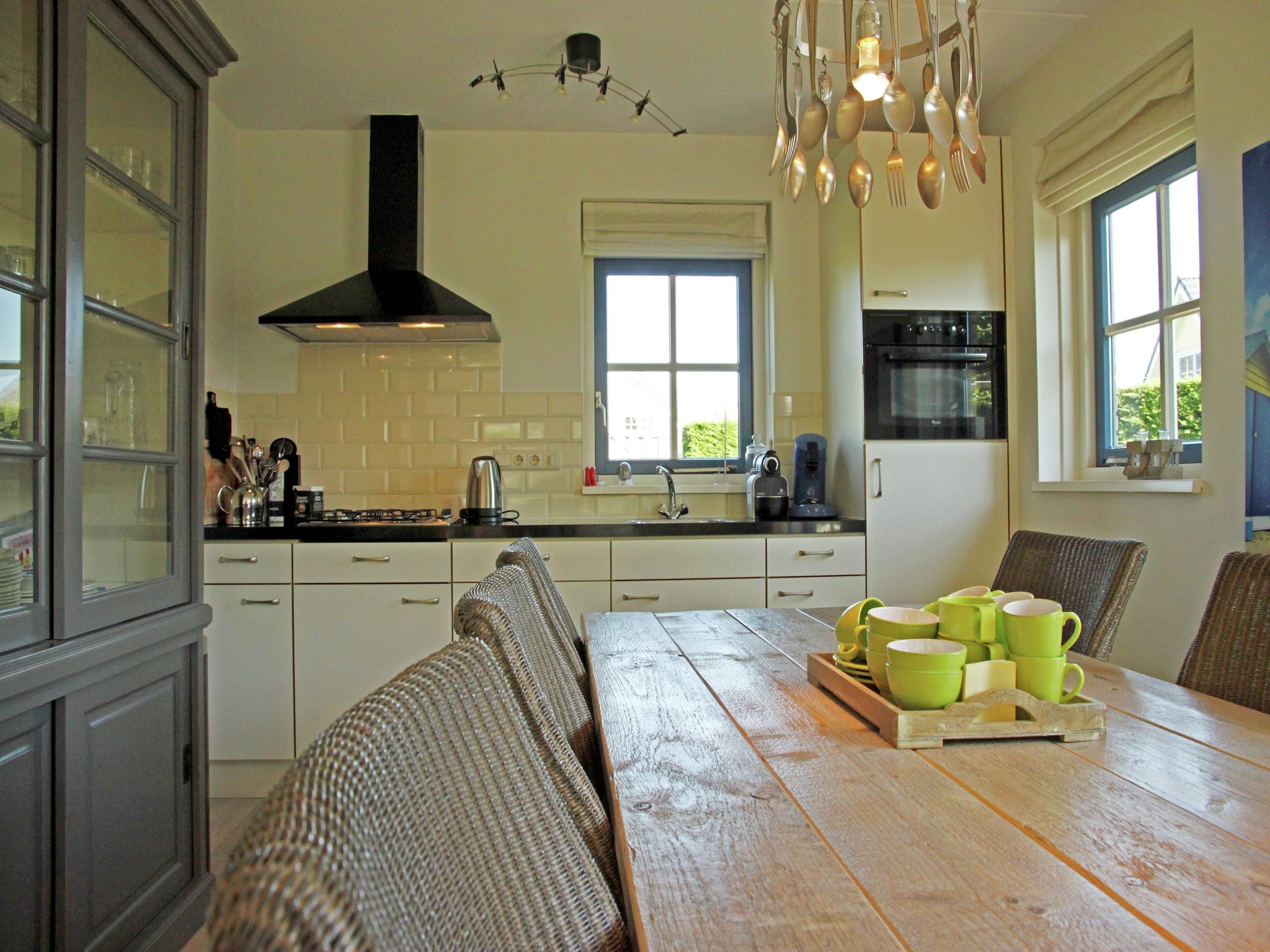 De keuken van Villa Jean in Schoorl