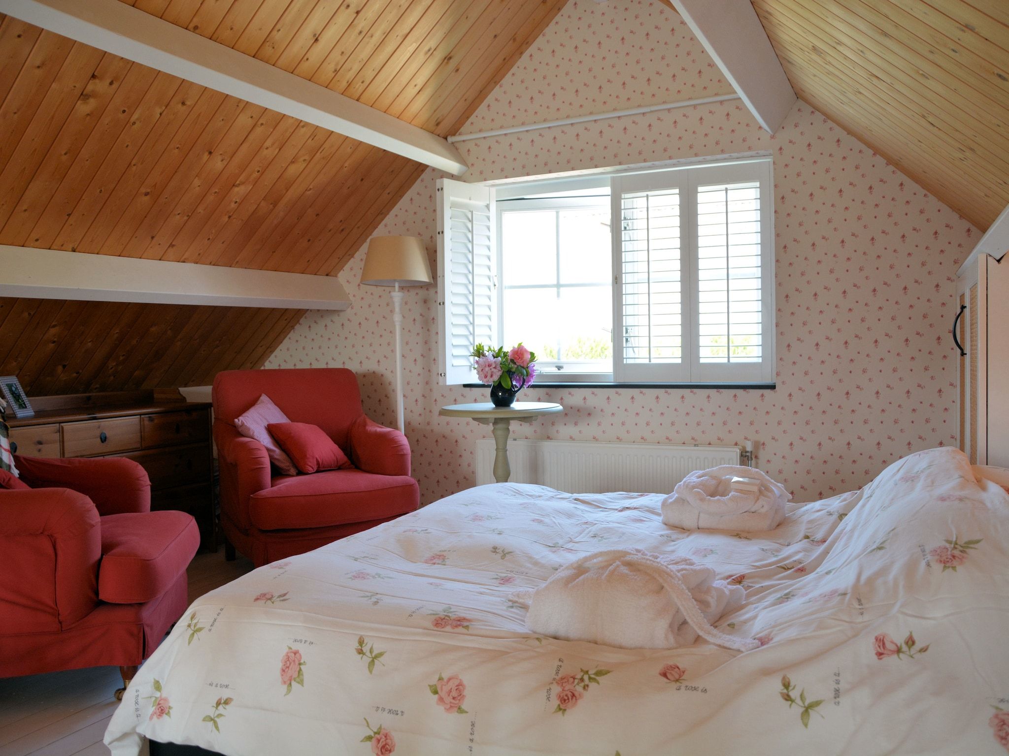 Een slaapkamer van Searose in Noordwijk