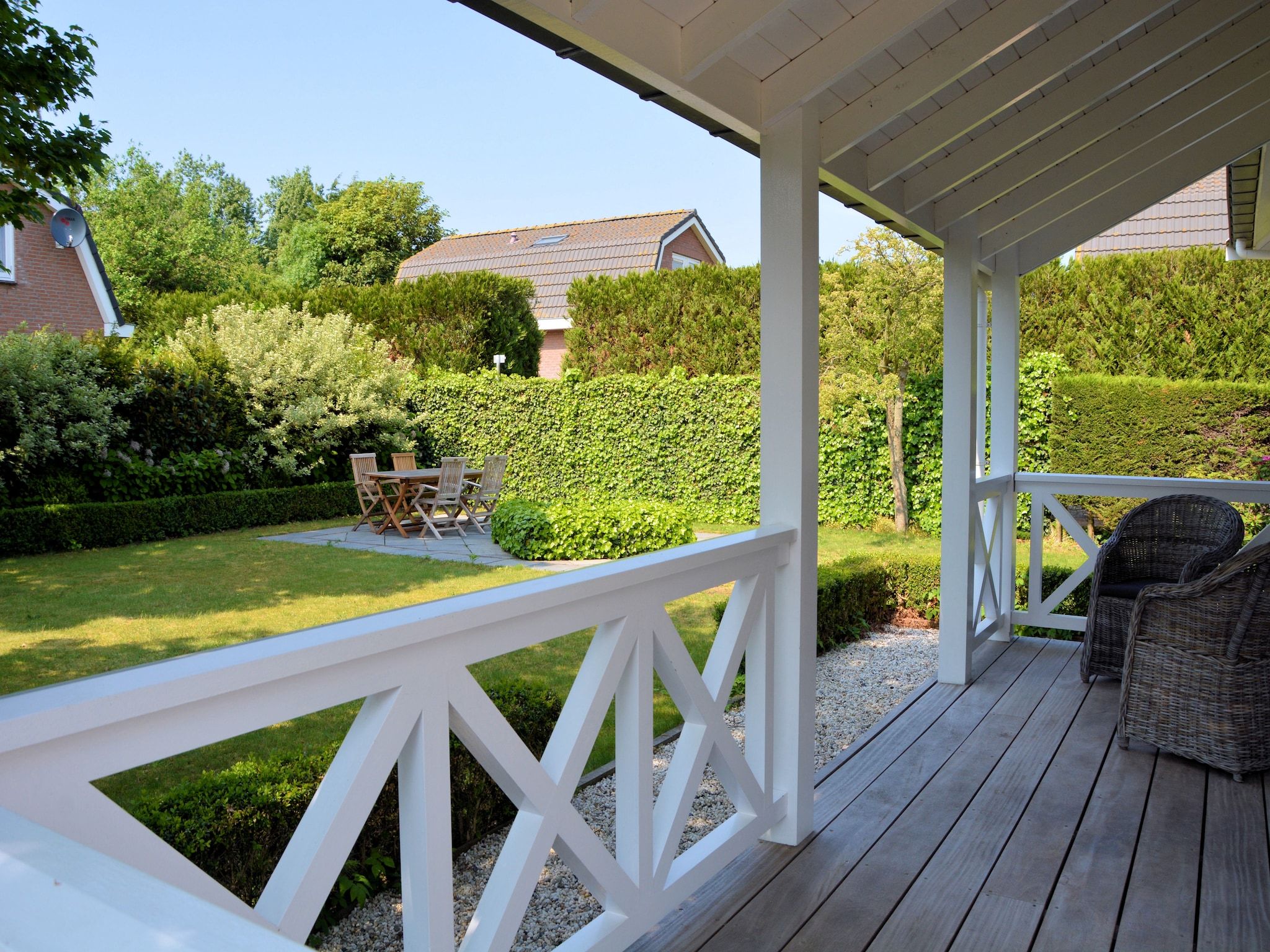De tuin van Searose in Noordwijk