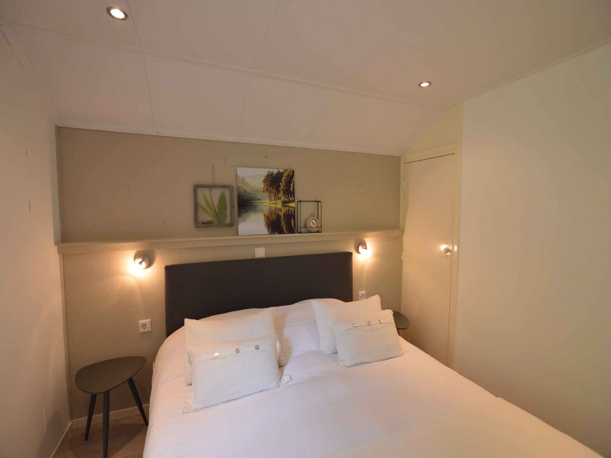 Een slaapkamer van Het Kleine Landgoed in Stramproy