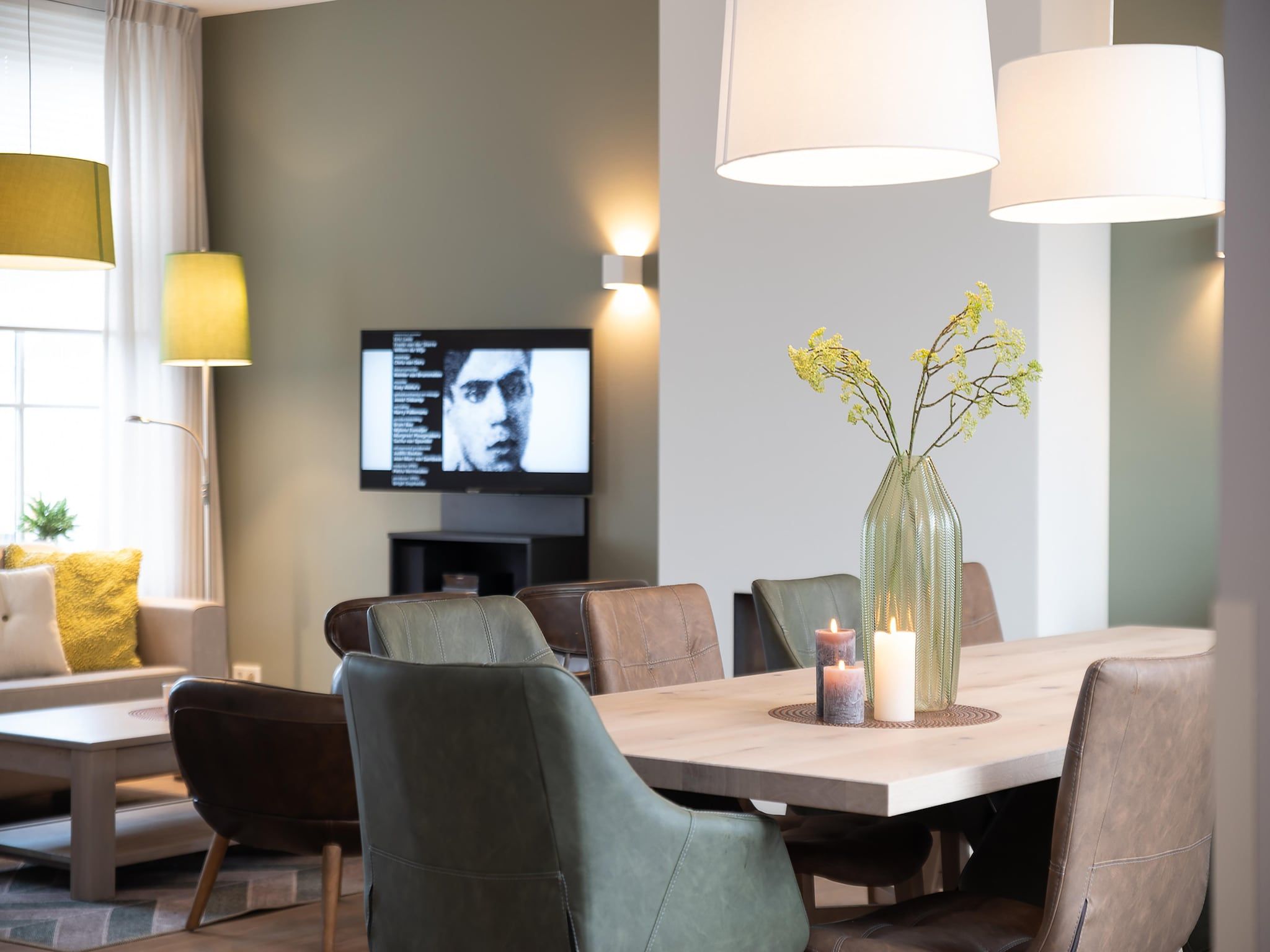 De eetkamer van Zeeuwse Pracht 8 pers in Colijnsplaat