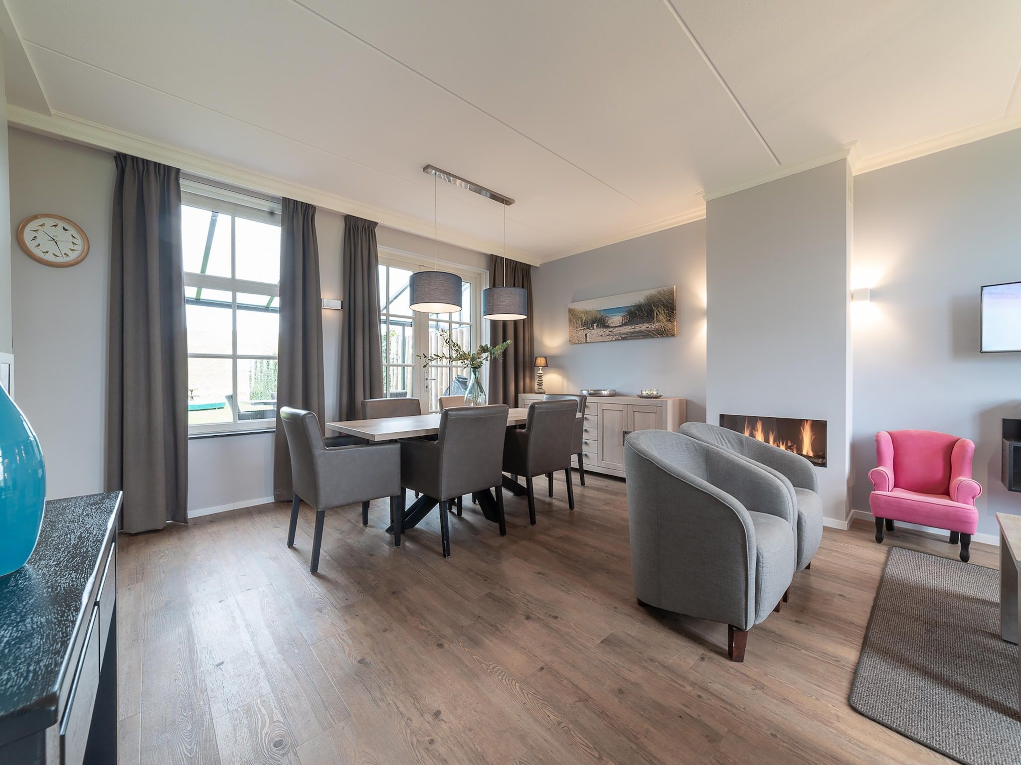 De woonkamer van Charming Beveland - 2 in Colijnsplaat