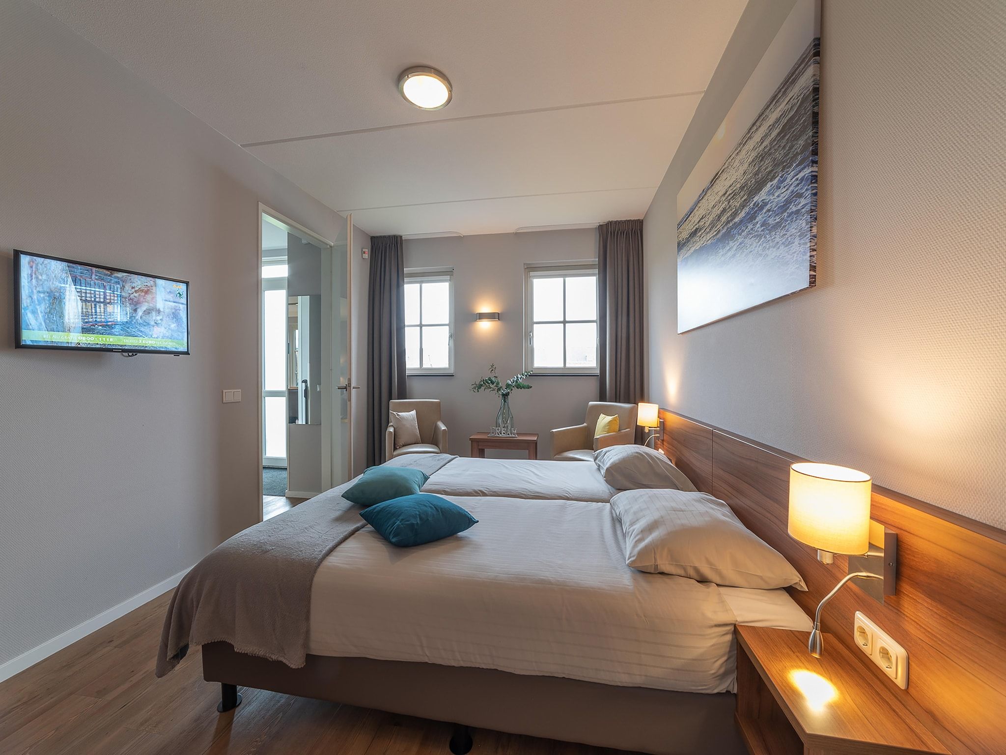 Een slaapkamer van Charming Beveland - 2 in Colijnsplaat