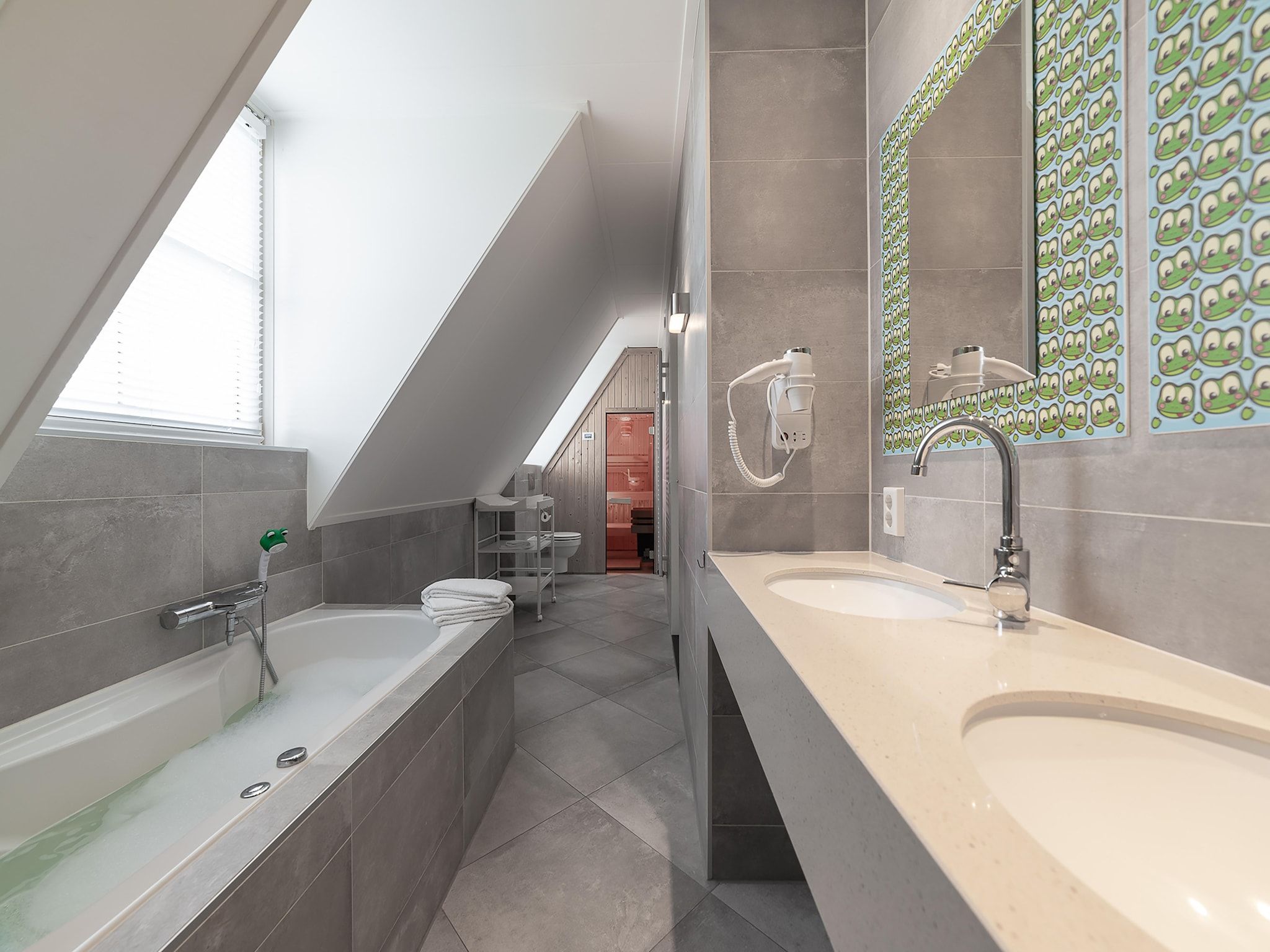 De badkamer van Charming Beveland - 2 in Colijnsplaat