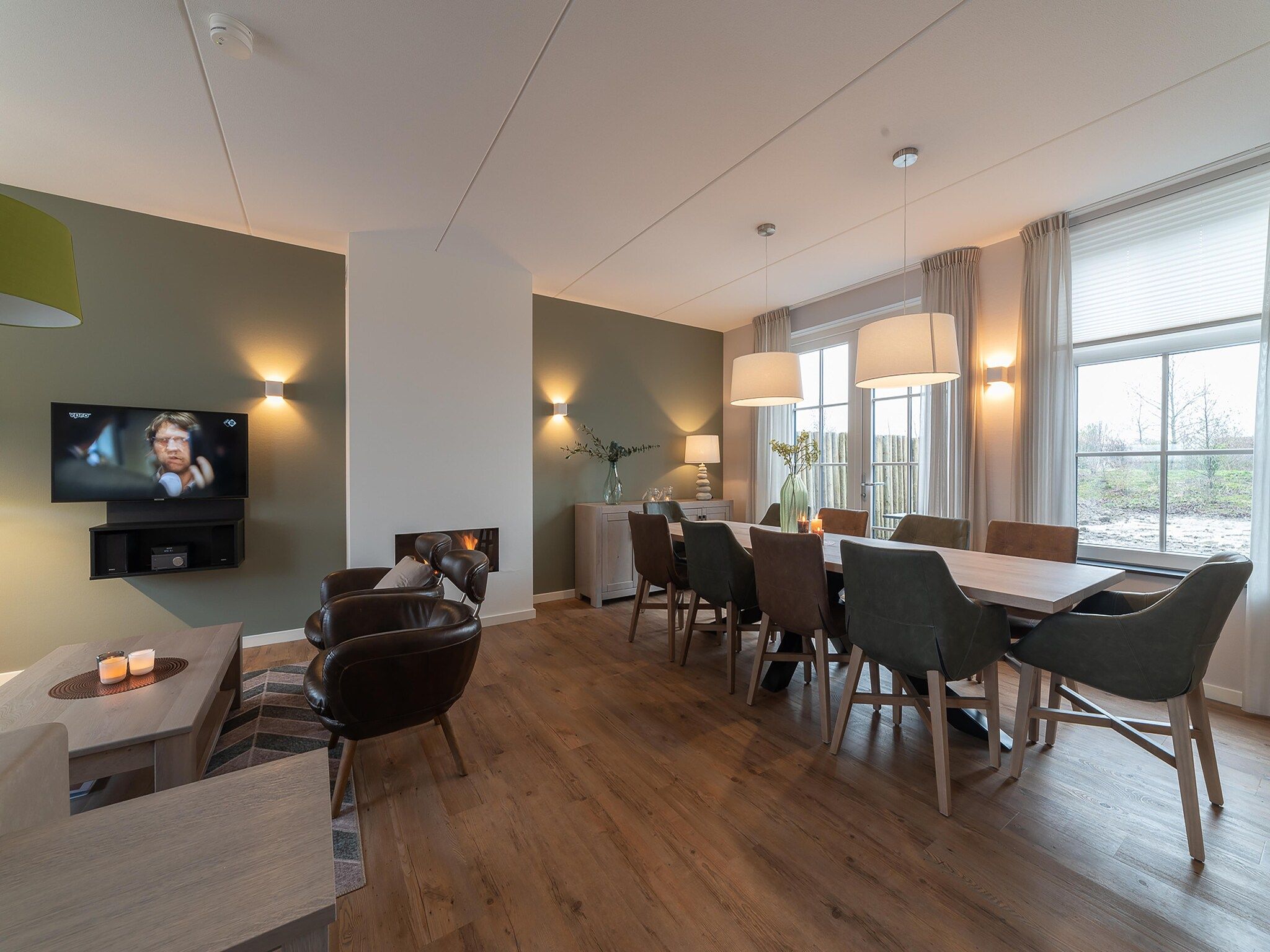 De eetkamer van Zeeuwse Pracht Kindervilla in Colijnsplaat