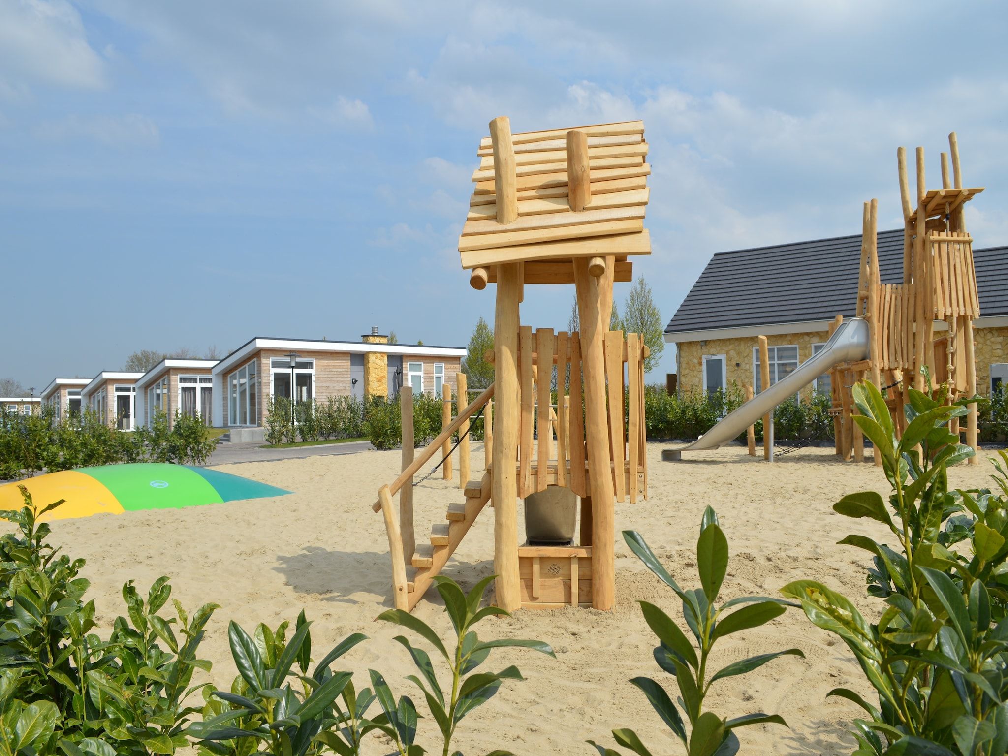 Parkfaciliteiten bij Resort Mooi Bemelen 2 in Bemelen