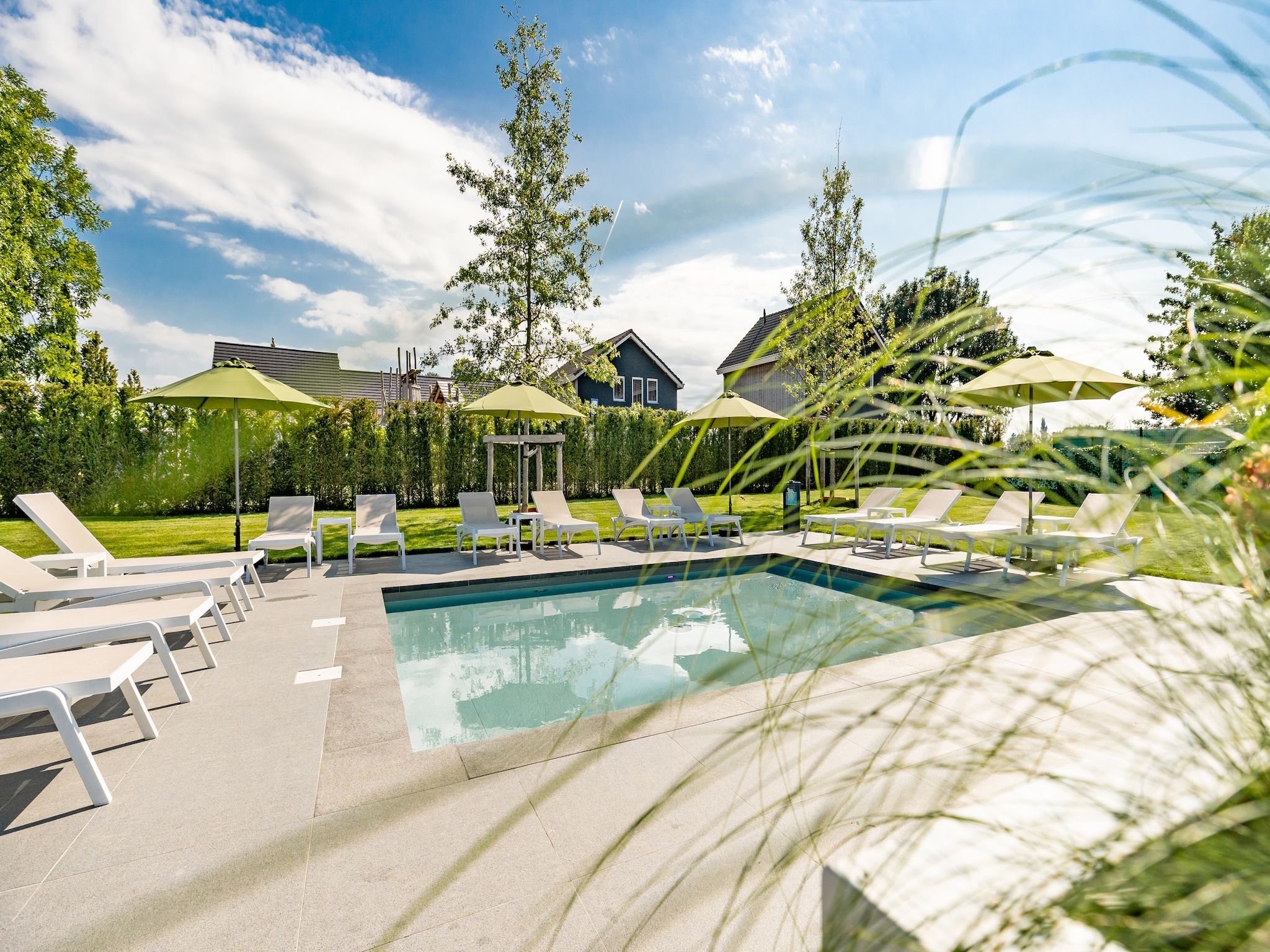 Parkfaciliteiten bij Resort Mooi Bemelen 2 in Bemelen