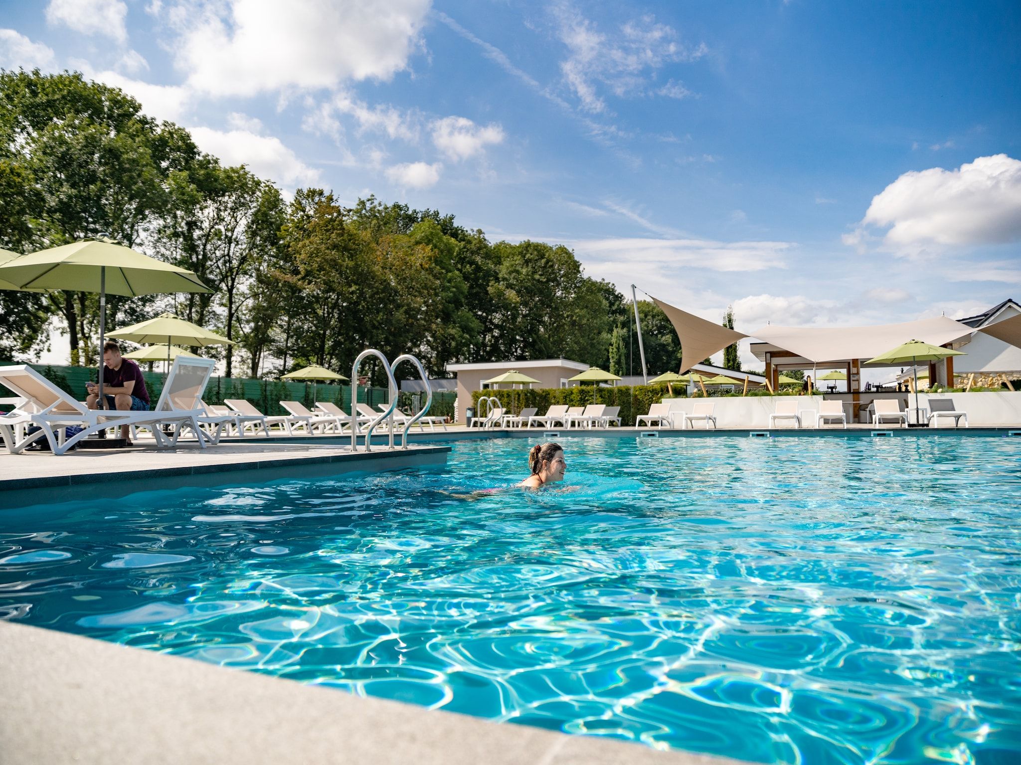 Parkfaciliteiten bij Resort Mooi Bemelen 2 in Bemelen