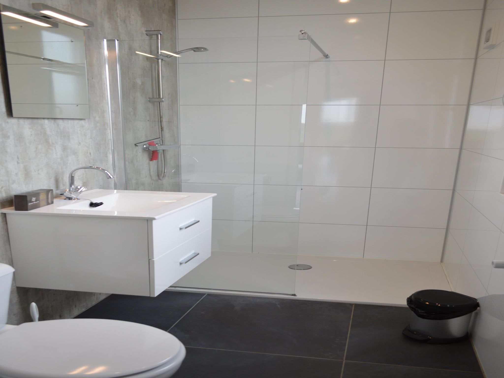 De badkamer van Resort Mooi Bemelen 2 in Bemelen