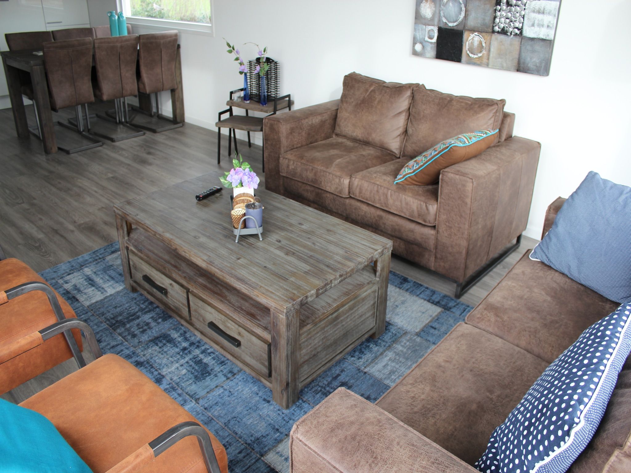 De woonkamer van Resort Mooi Bemelen 4 in Bemelen