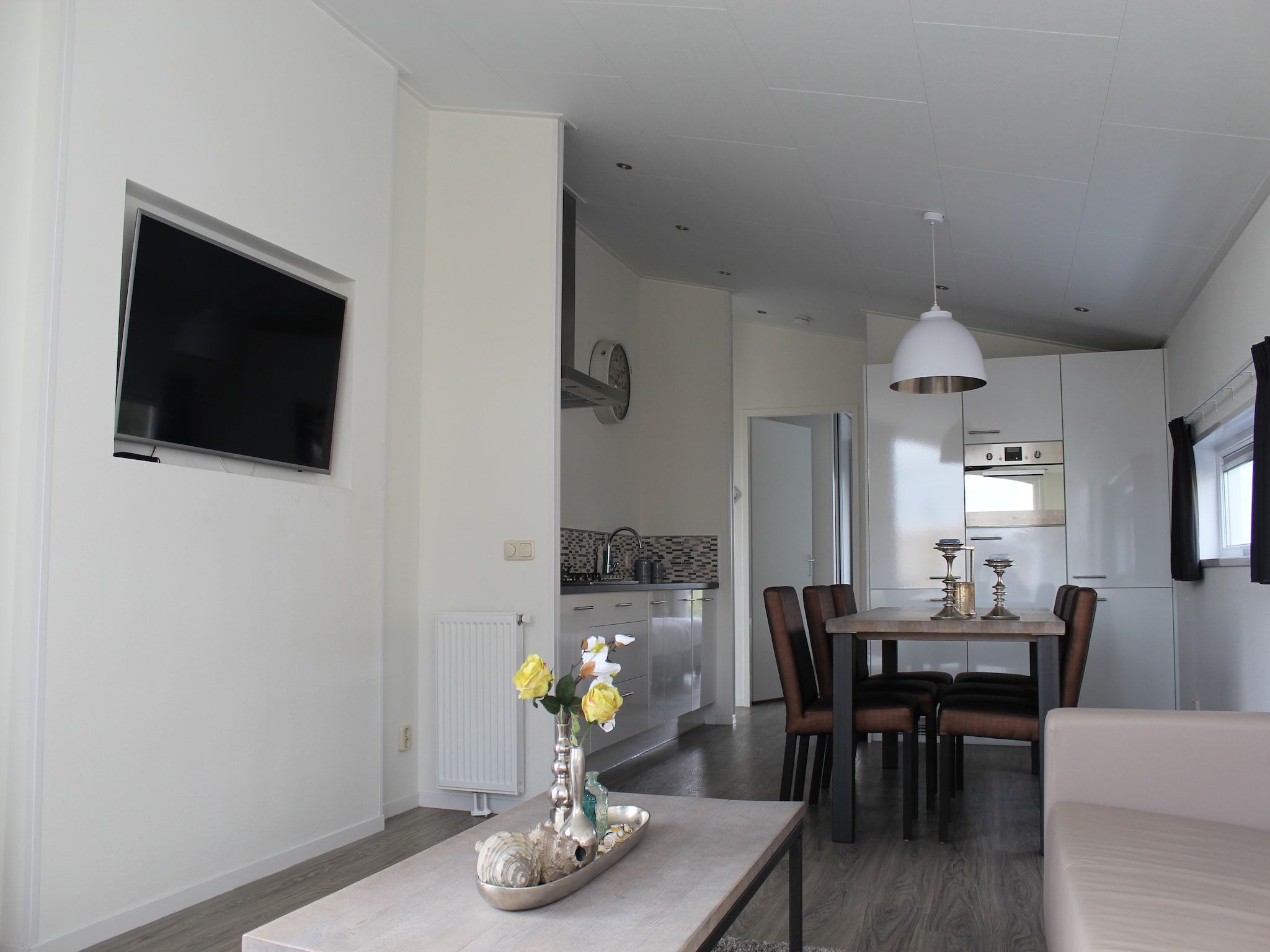 De woonkamer van Resort Mooi Bemelen 4 in Bemelen