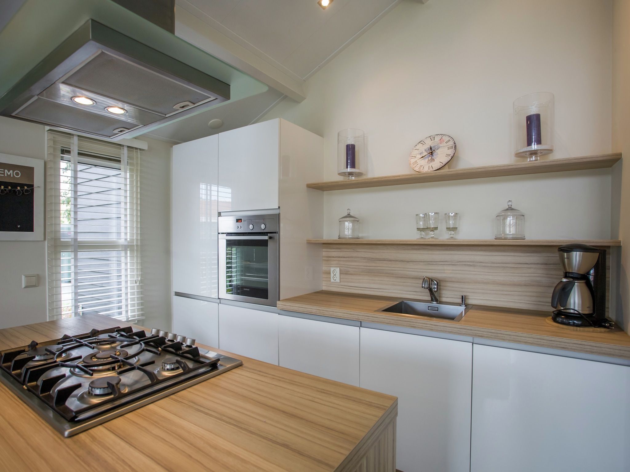 De keuken van Charming Oosterschelde in Kattendijke