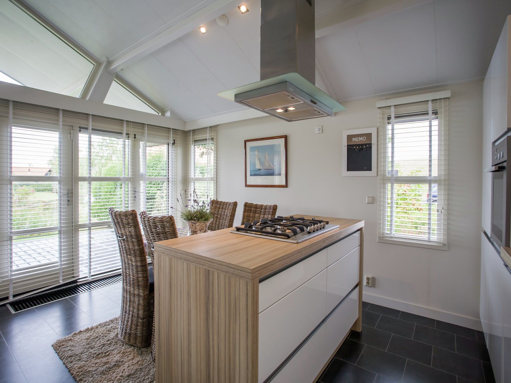 De keuken van Charming Oosterschelde in Kattendijke