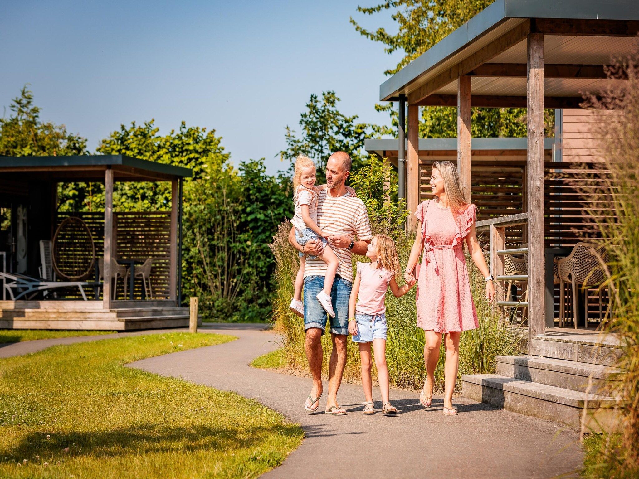 Parkfaciliteiten bij Vakantiepark Eiland van Maurik 2 in Maurik