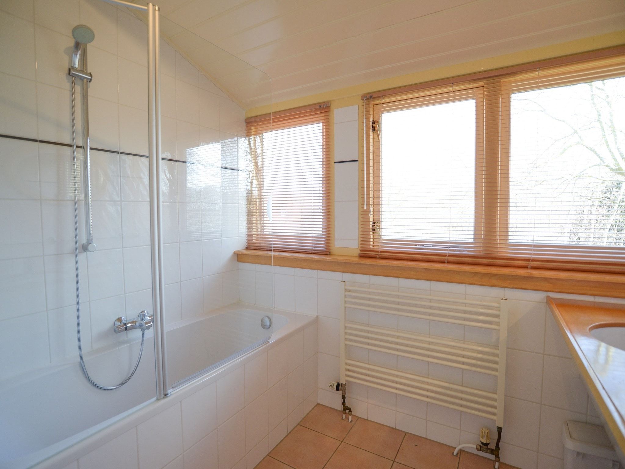 De badkamer van De Ransuil in De Cocksdorp-Texel