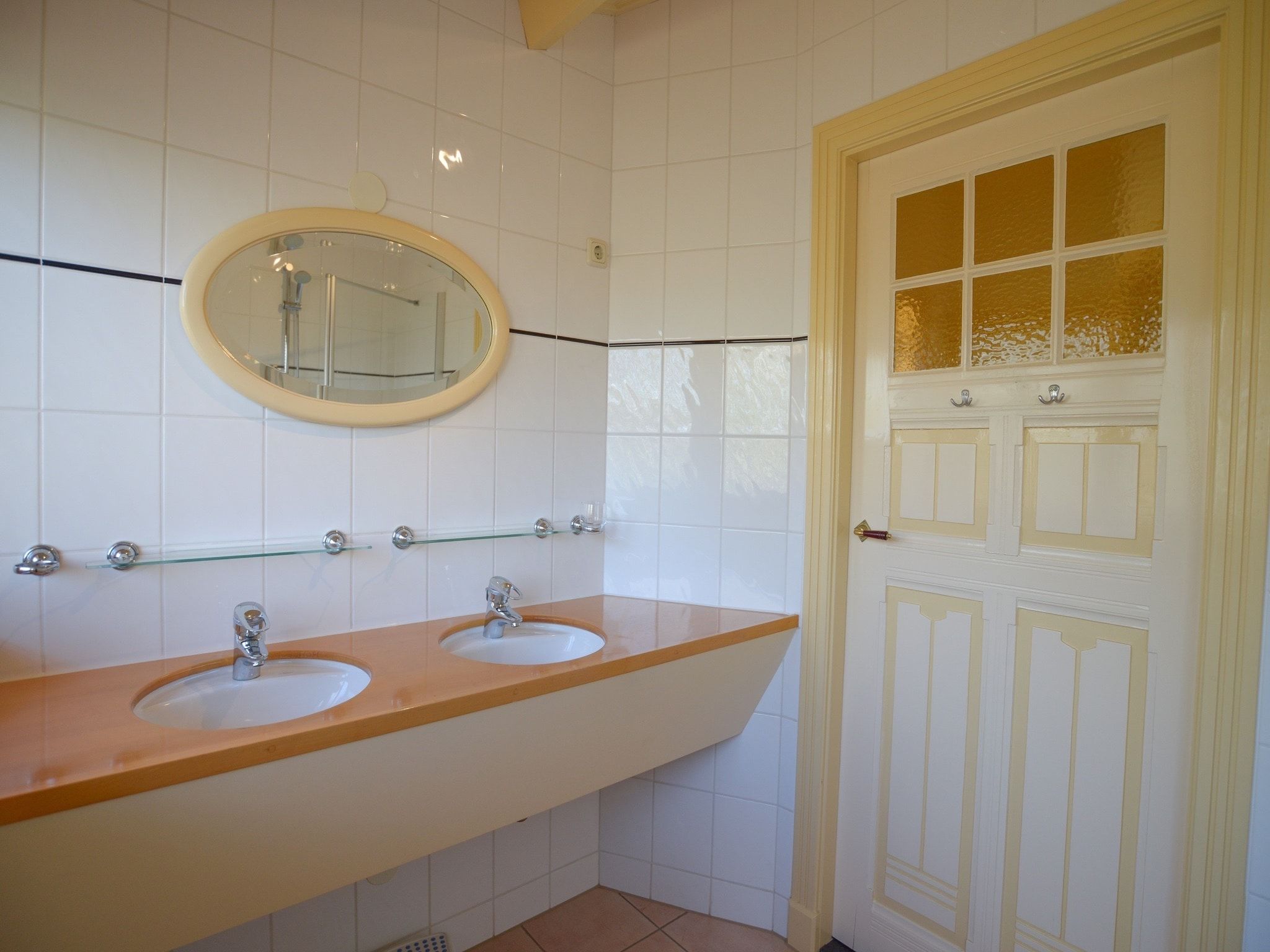 De badkamer van De Ransuil in De Cocksdorp-Texel