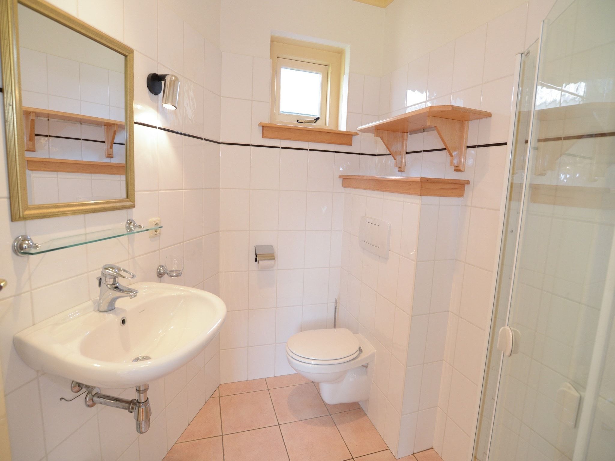 De badkamer van De Ransuil in De Cocksdorp-Texel