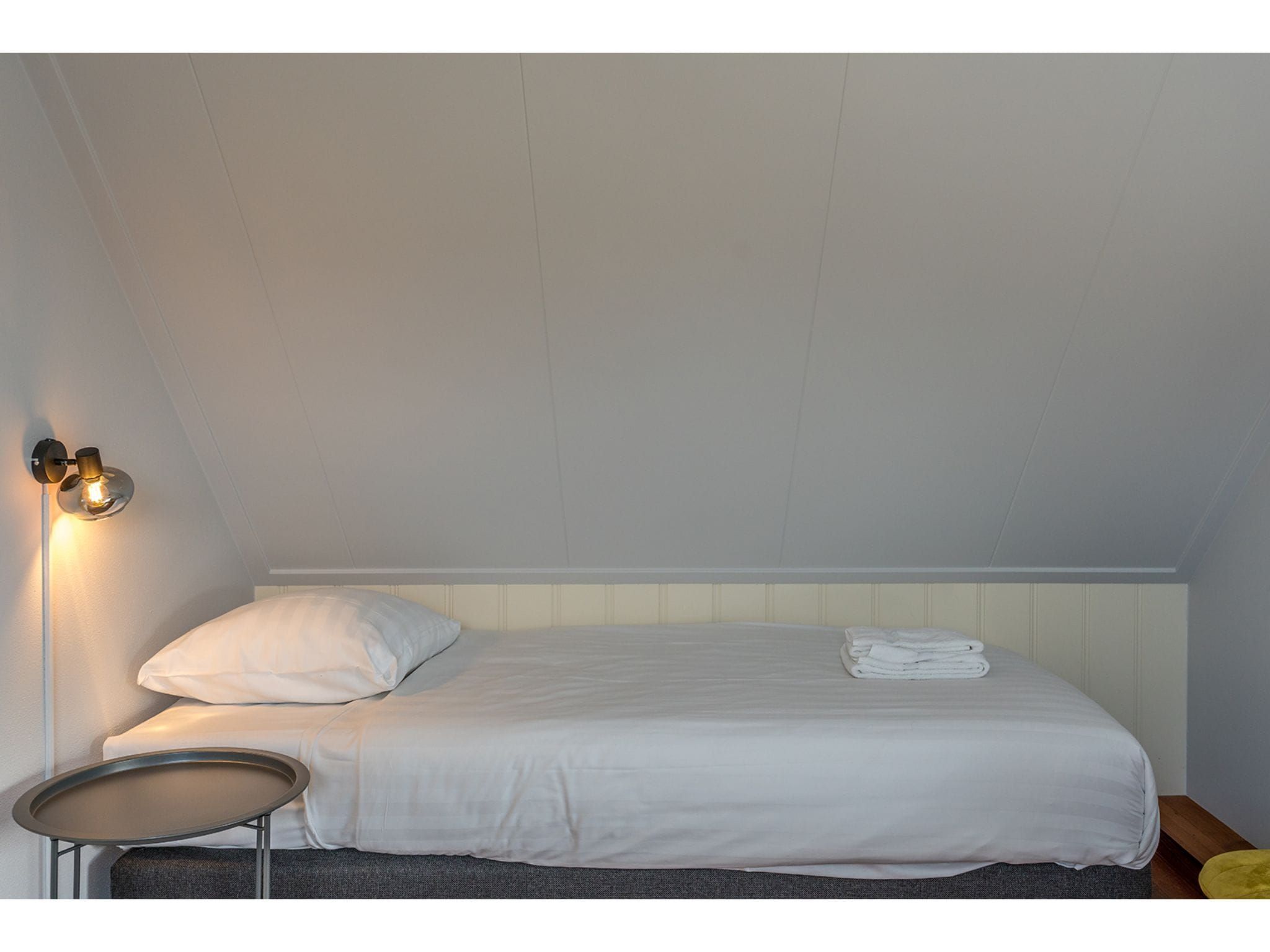 Een slaapkamer van Florijn 1 in Oost-Texel