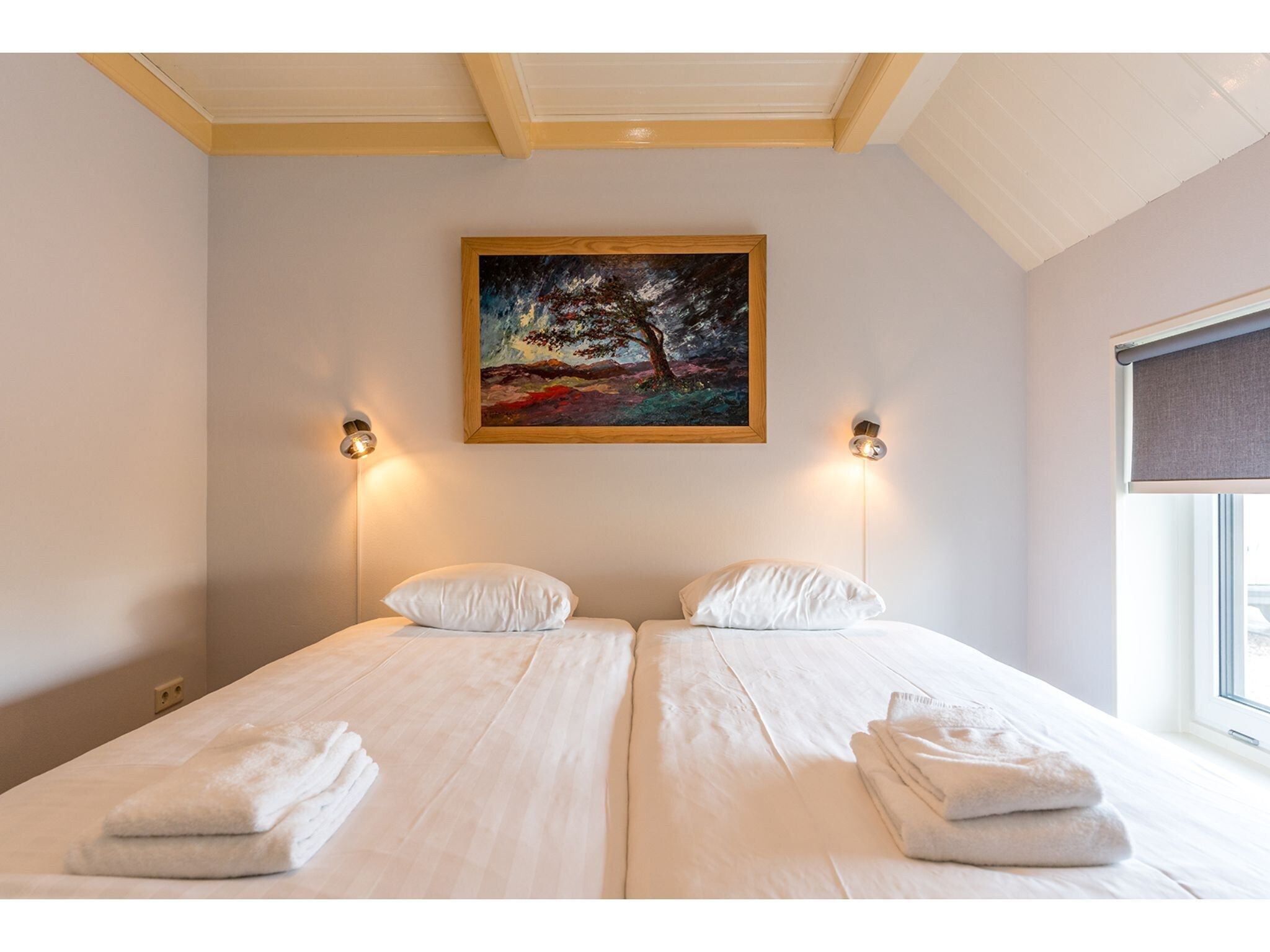 Een slaapkamer van Florijn 2 in Oost-Texel