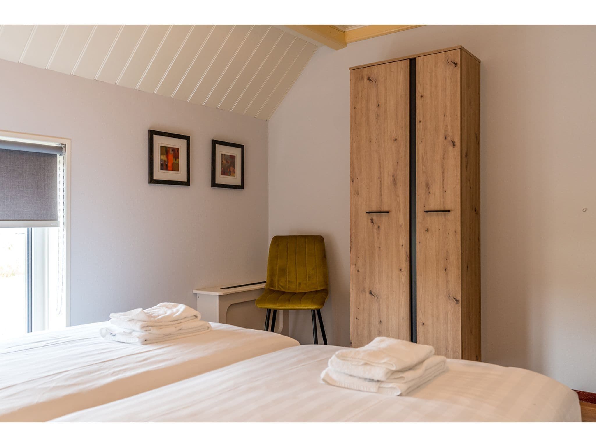 Een slaapkamer van Florijn 2 in Oost-Texel