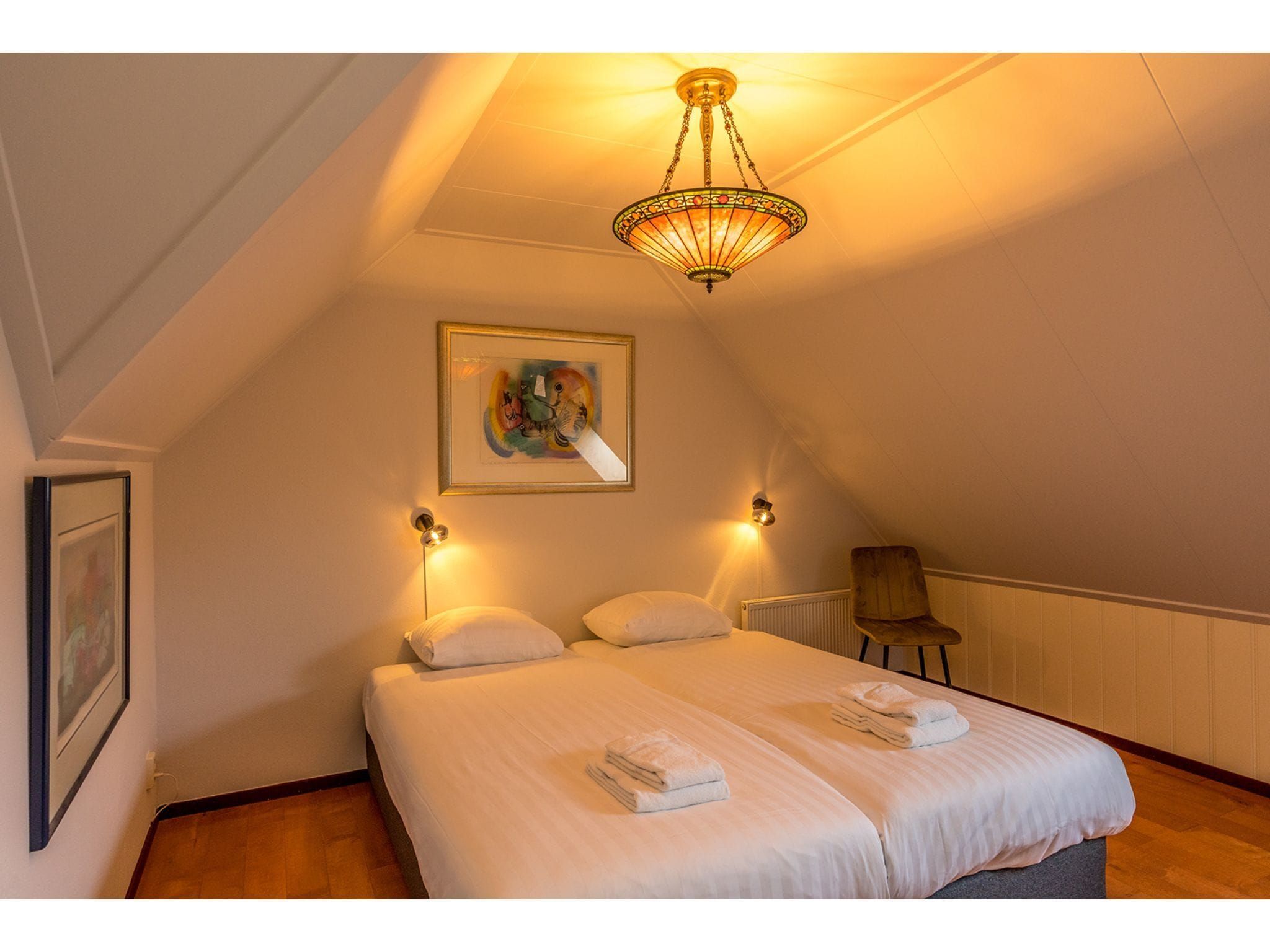 Een slaapkamer van Florijn 2 in Oost-Texel