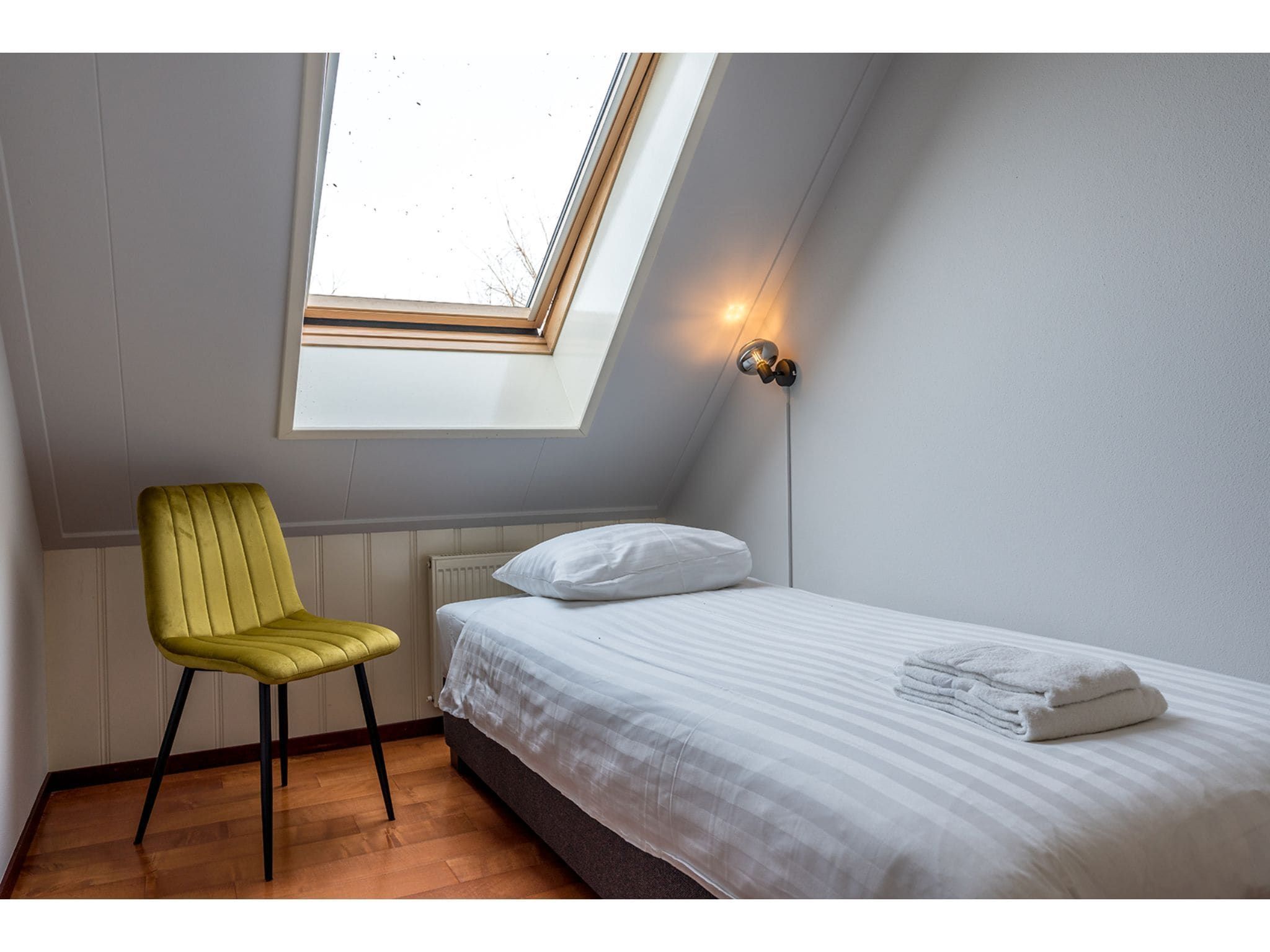 Een slaapkamer van Florijn 3 in Oost-Texel