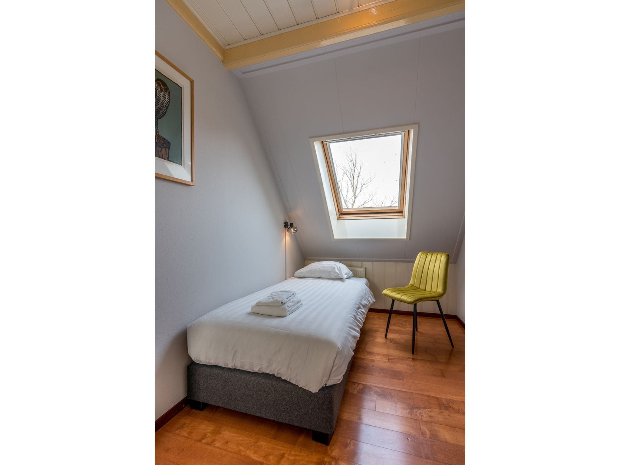 Een slaapkamer van Florijn 3 in Oost-Texel