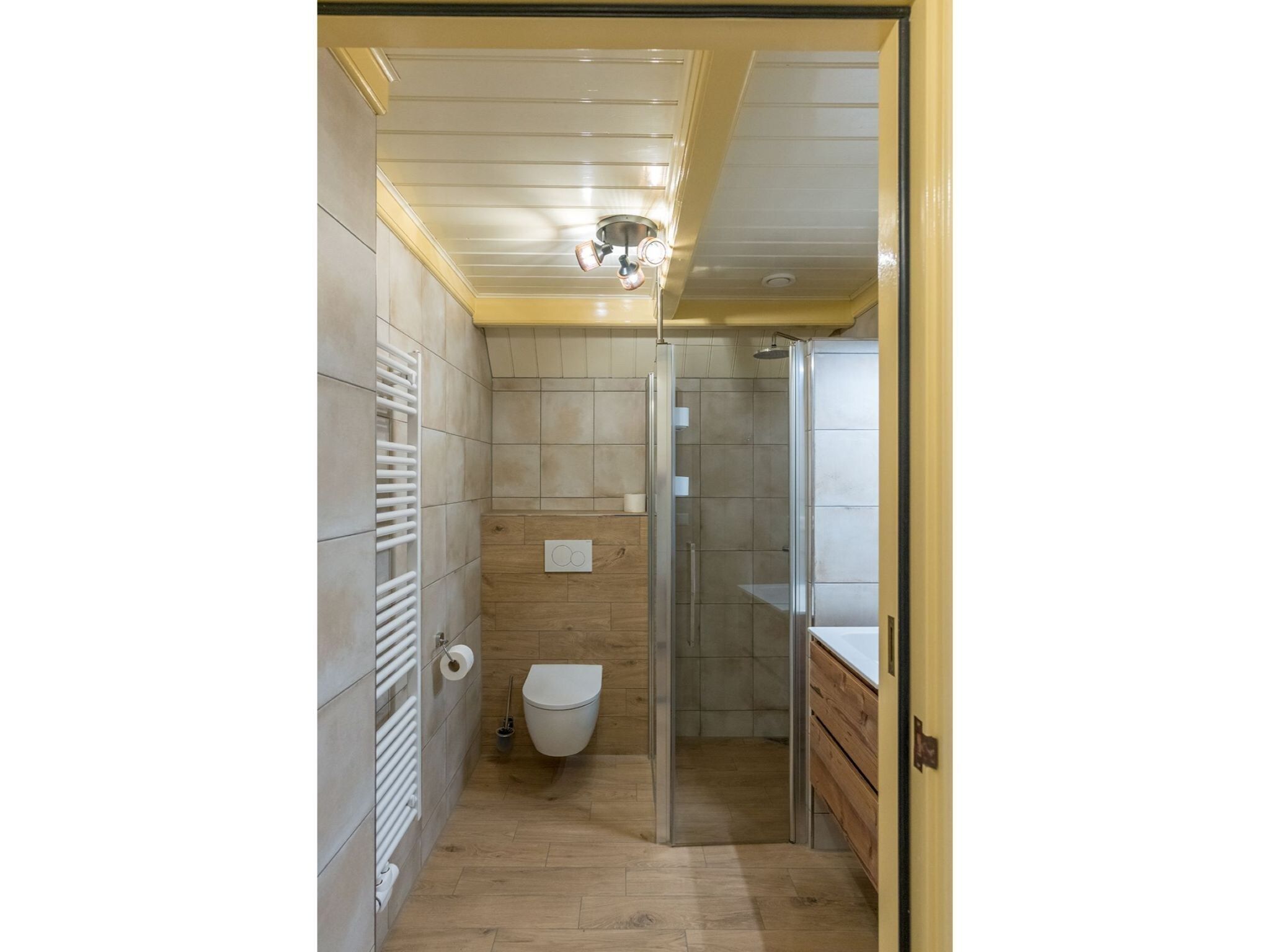 De badkamer van Florijn 4 in Oost-Texel