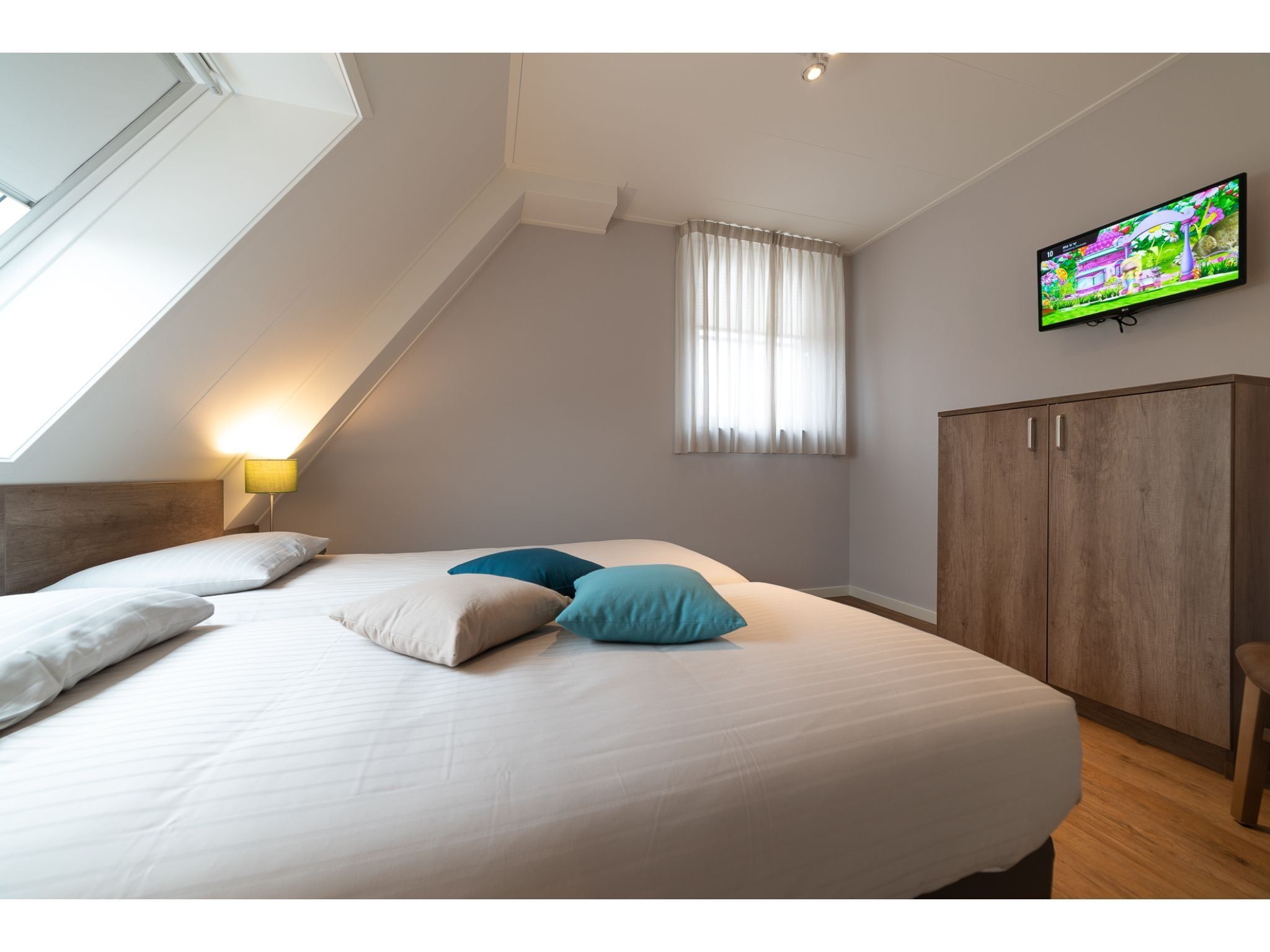 Een slaapkamer van Zeeuwse Pracht  hond in Colijnsplaat