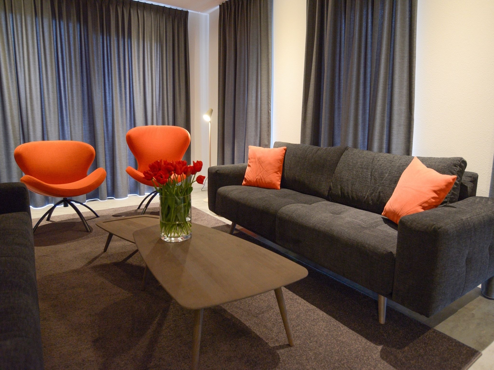 De woonkamer van Villa  Hoogeland 106L in De Koog-Texel