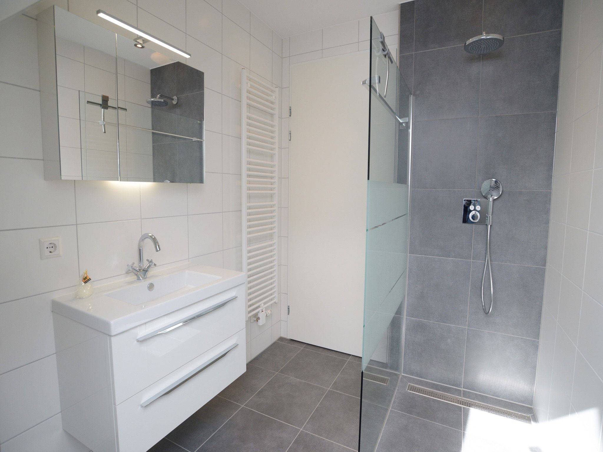 De badkamer van Villa  Hoogeland 106L in De Koog-Texel