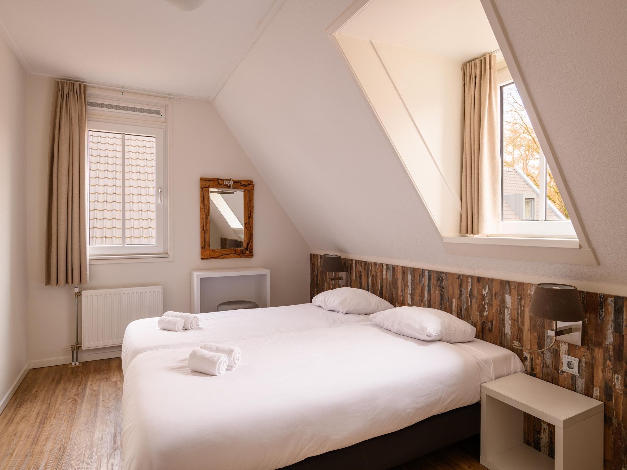 Een slaapkamer van Resort Maastricht 5 in Maastricht