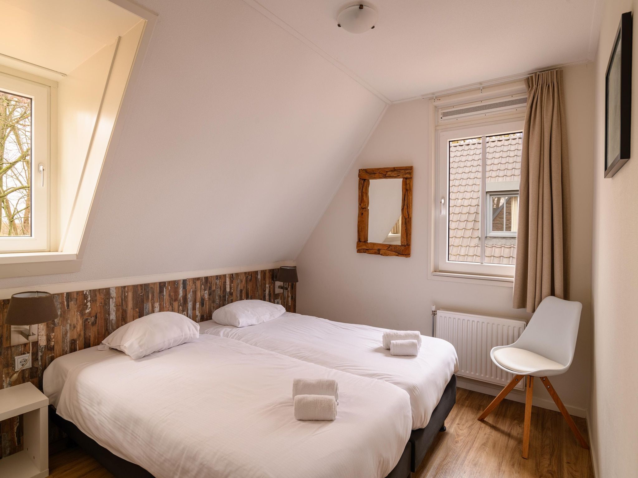 Een slaapkamer van Resort Maastricht 5 in Maastricht