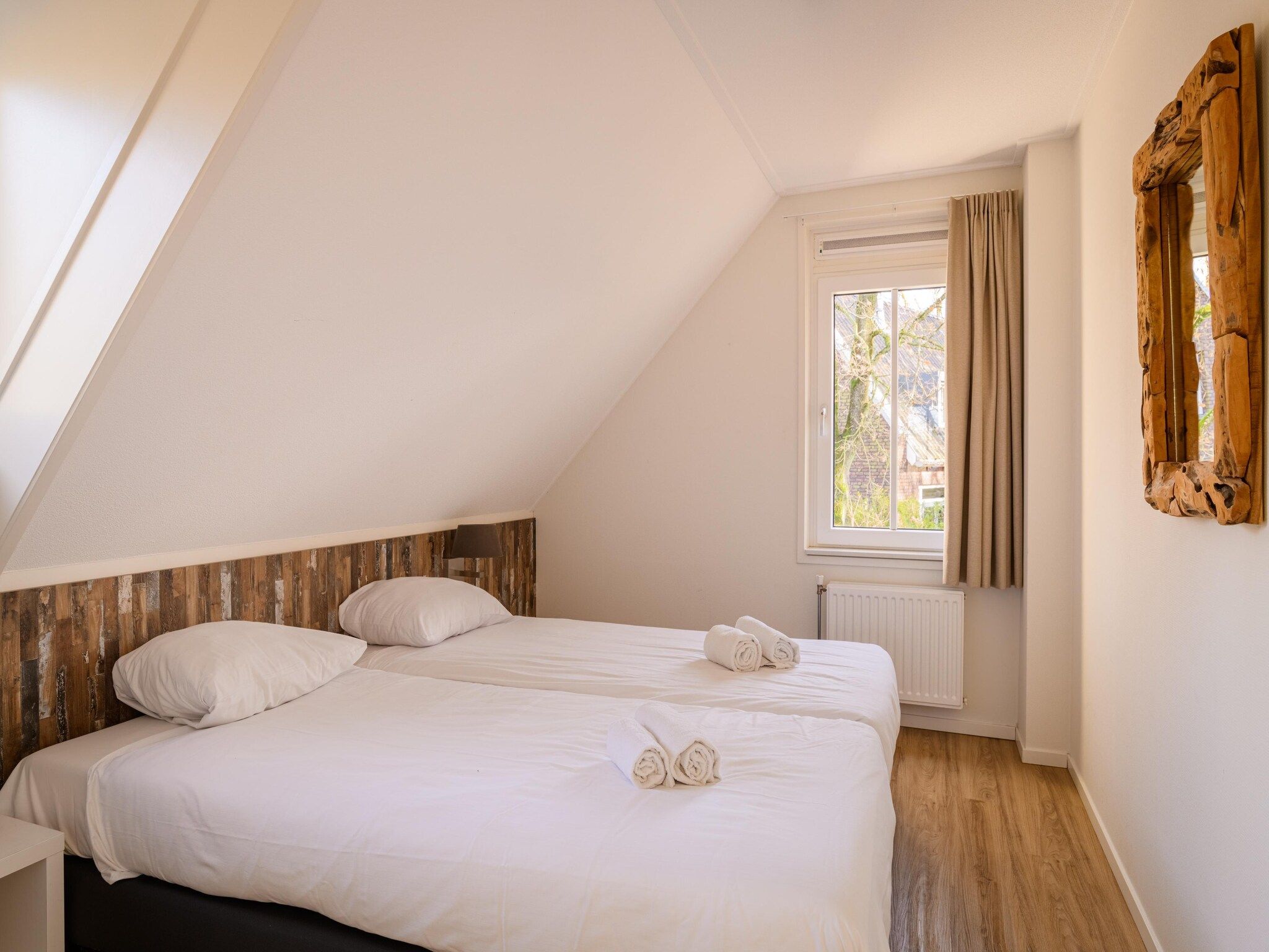 Een slaapkamer van Resort Maastricht 6 in Maastricht