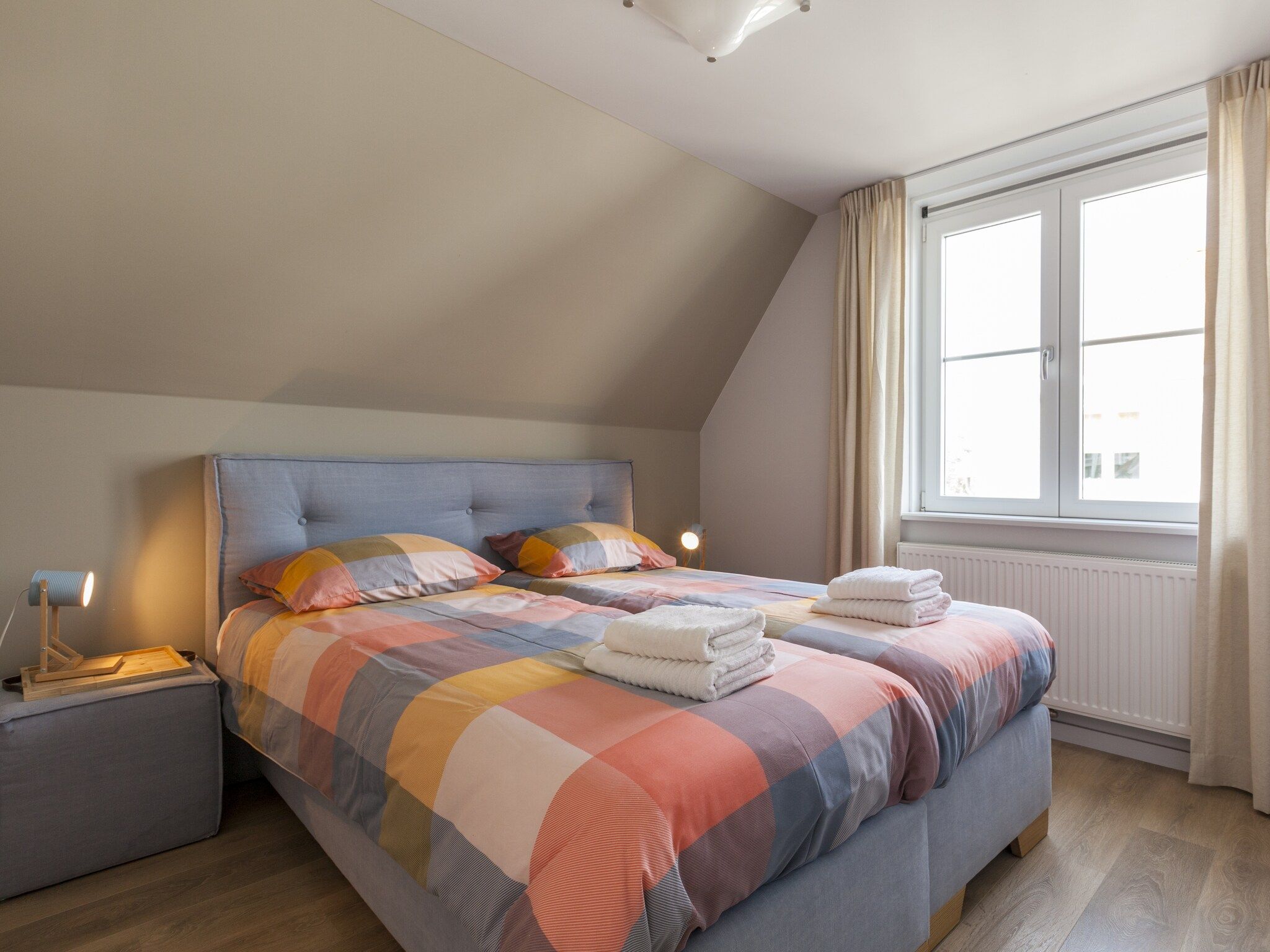 Een slaapkamer van Villa Zandduin in Cadzand