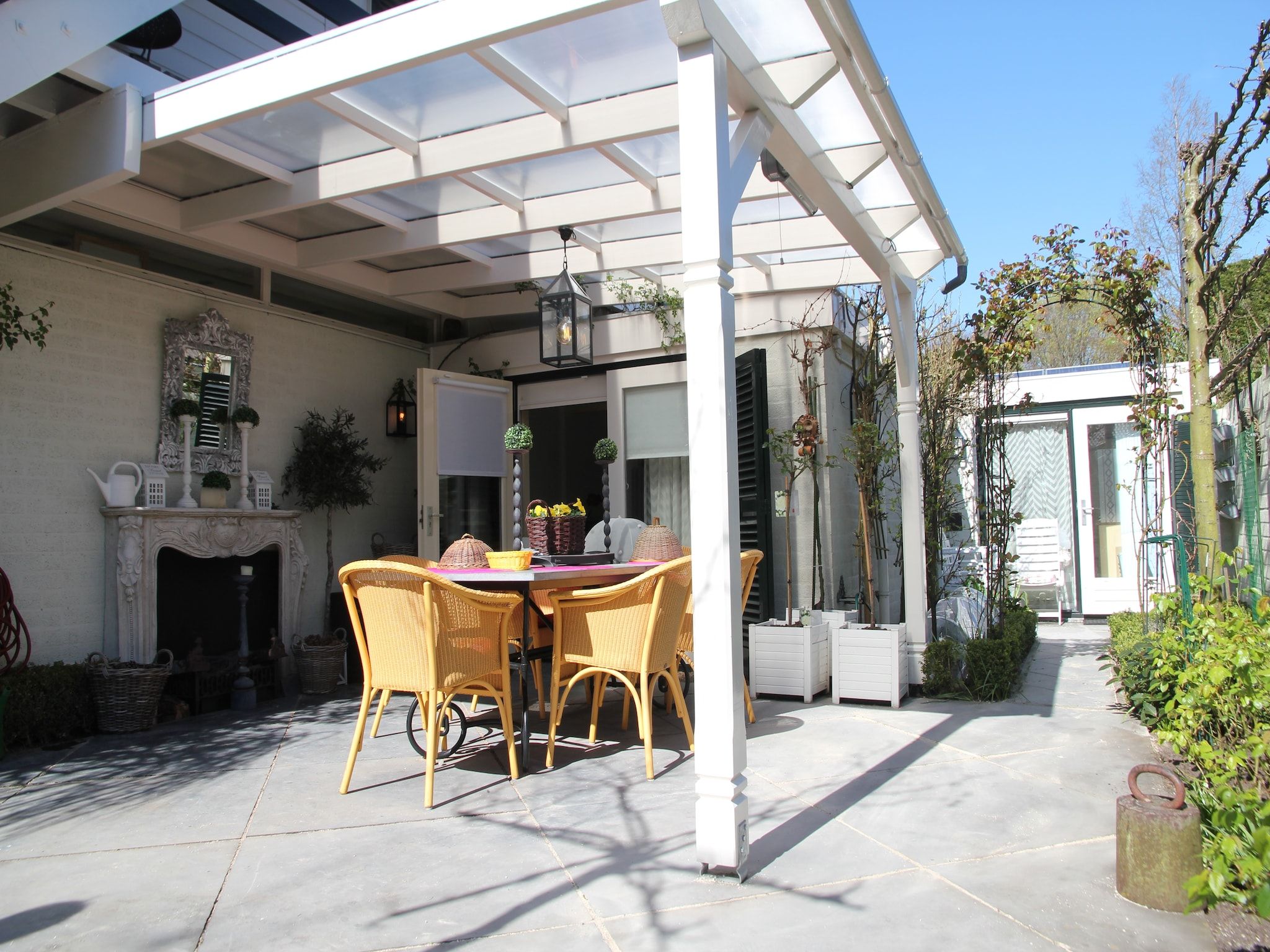 De tuin van Romantisch Heiloo in Heiloo