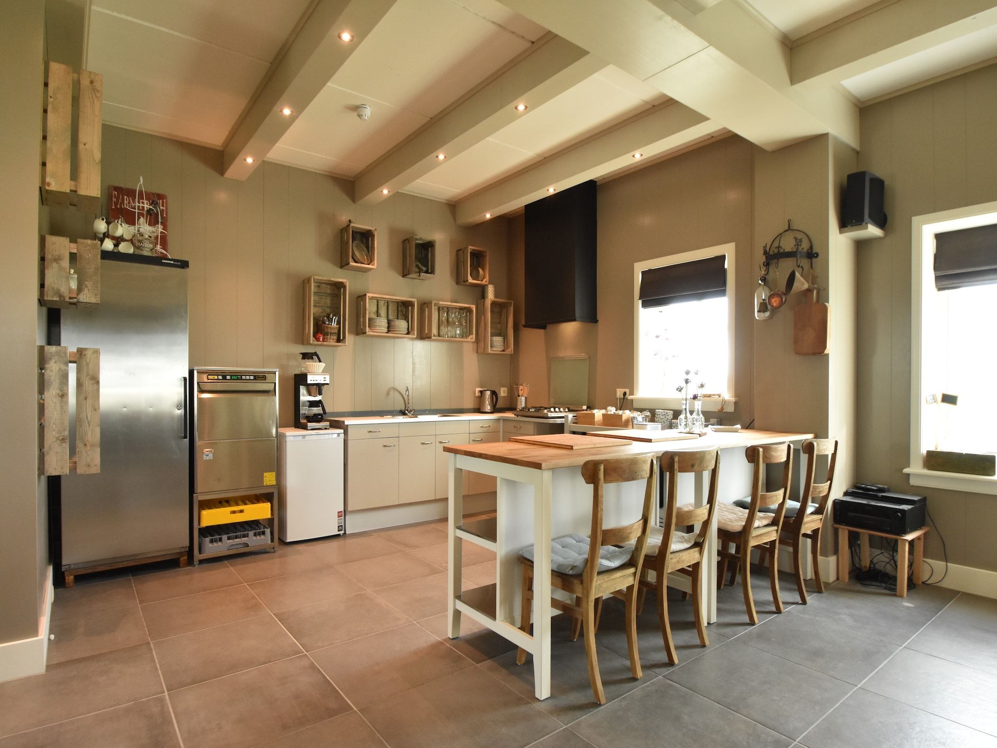 De keuken van Onder de Molen 24 pers in Middenbeemster