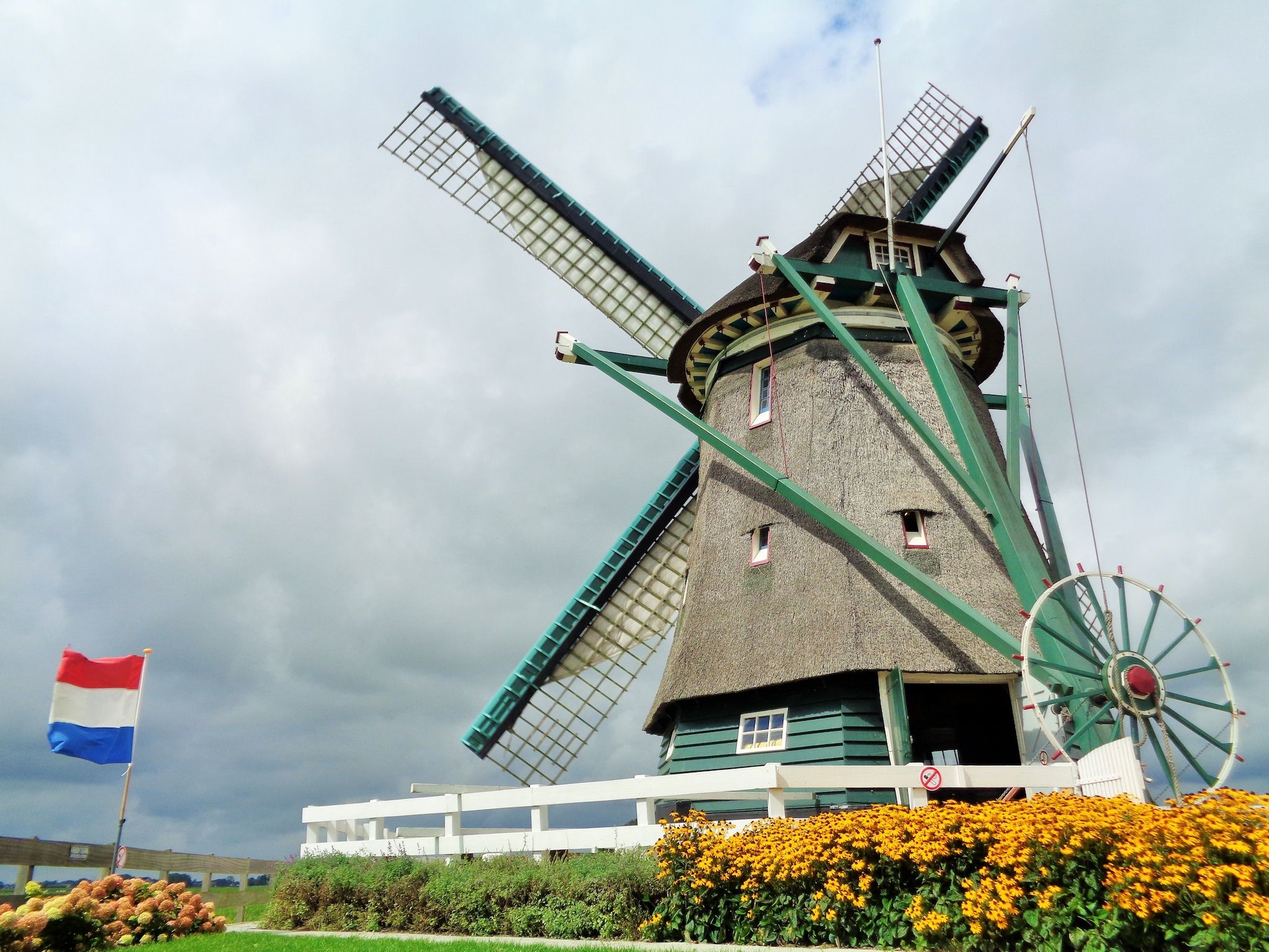 Het uitzicht vanaf Onder de Molen 24 pers in Middenbeemster